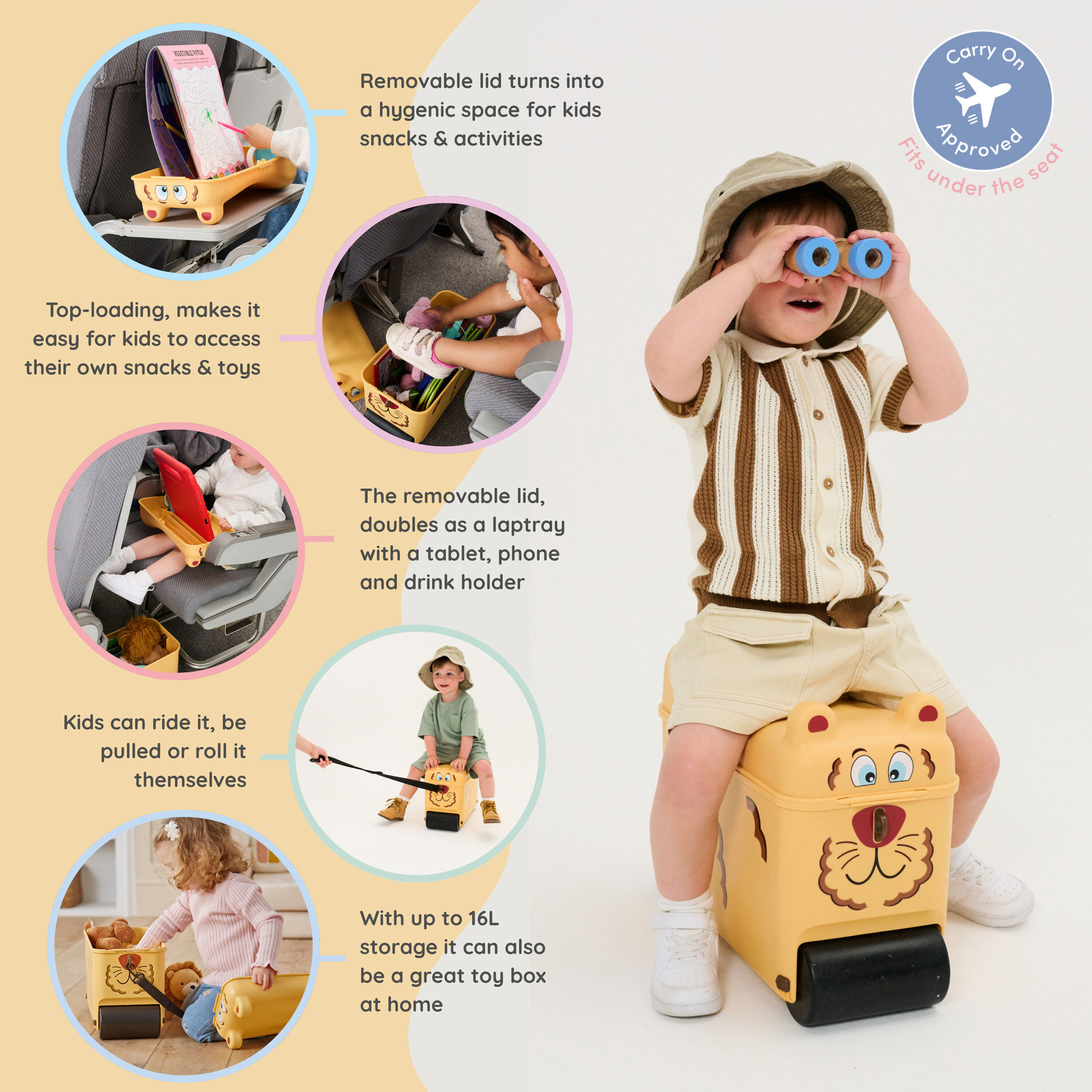 حقيبة ليتل رولّا ليون image number 2