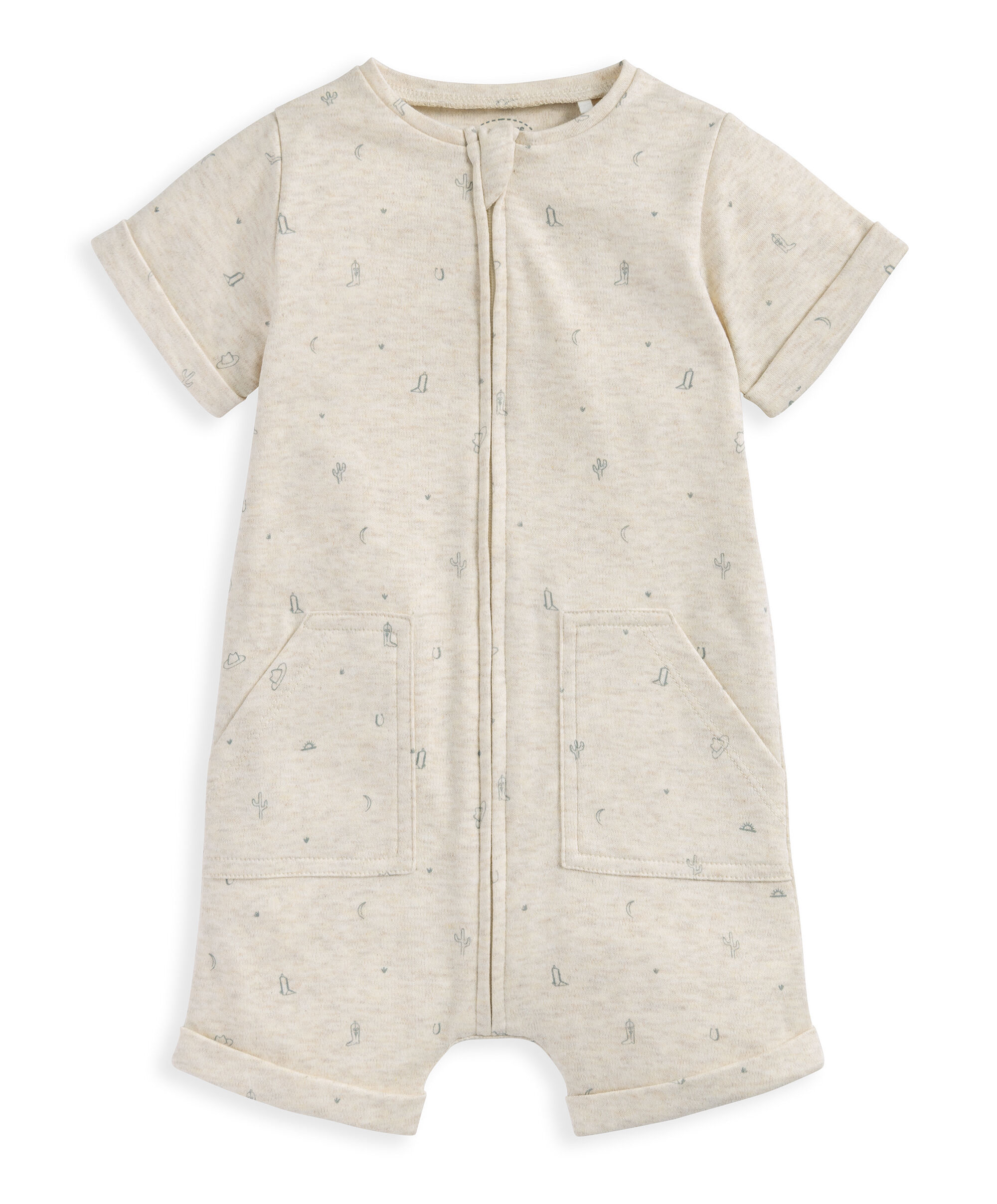 Cowboy Shortie Romper image number 2