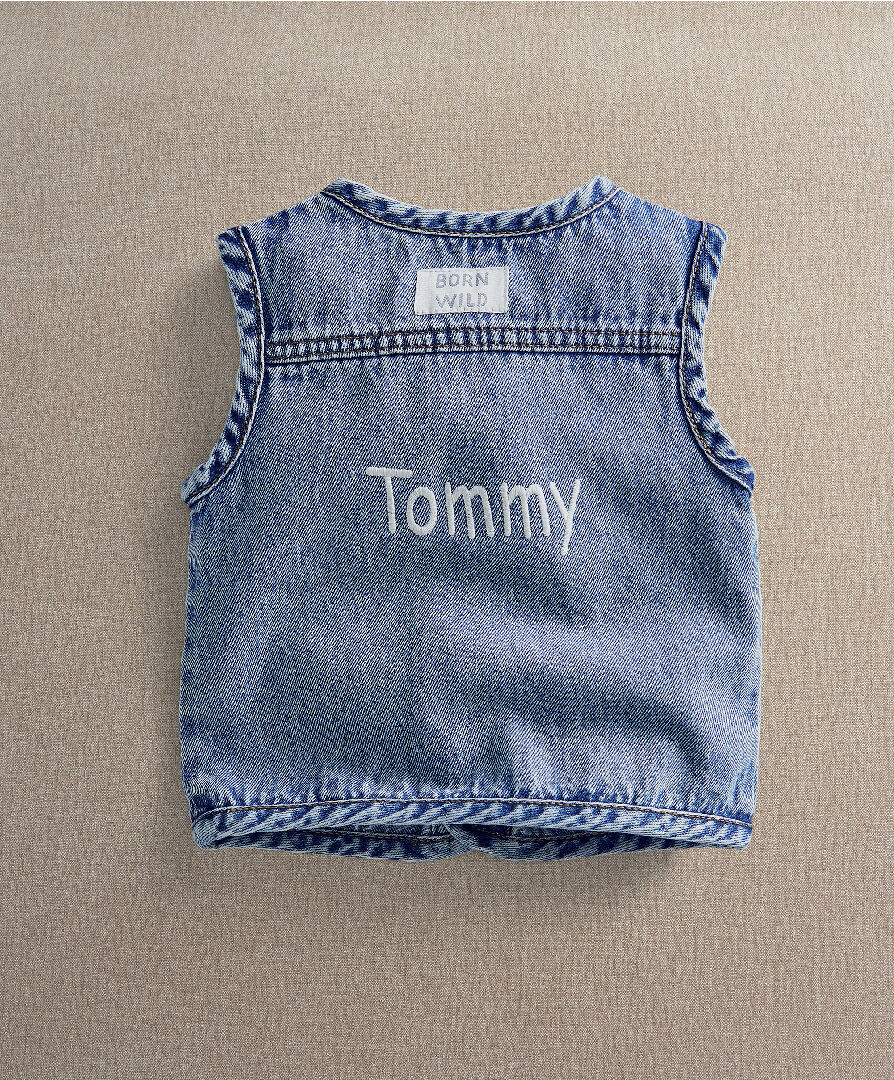 Denim Gilet image number 2