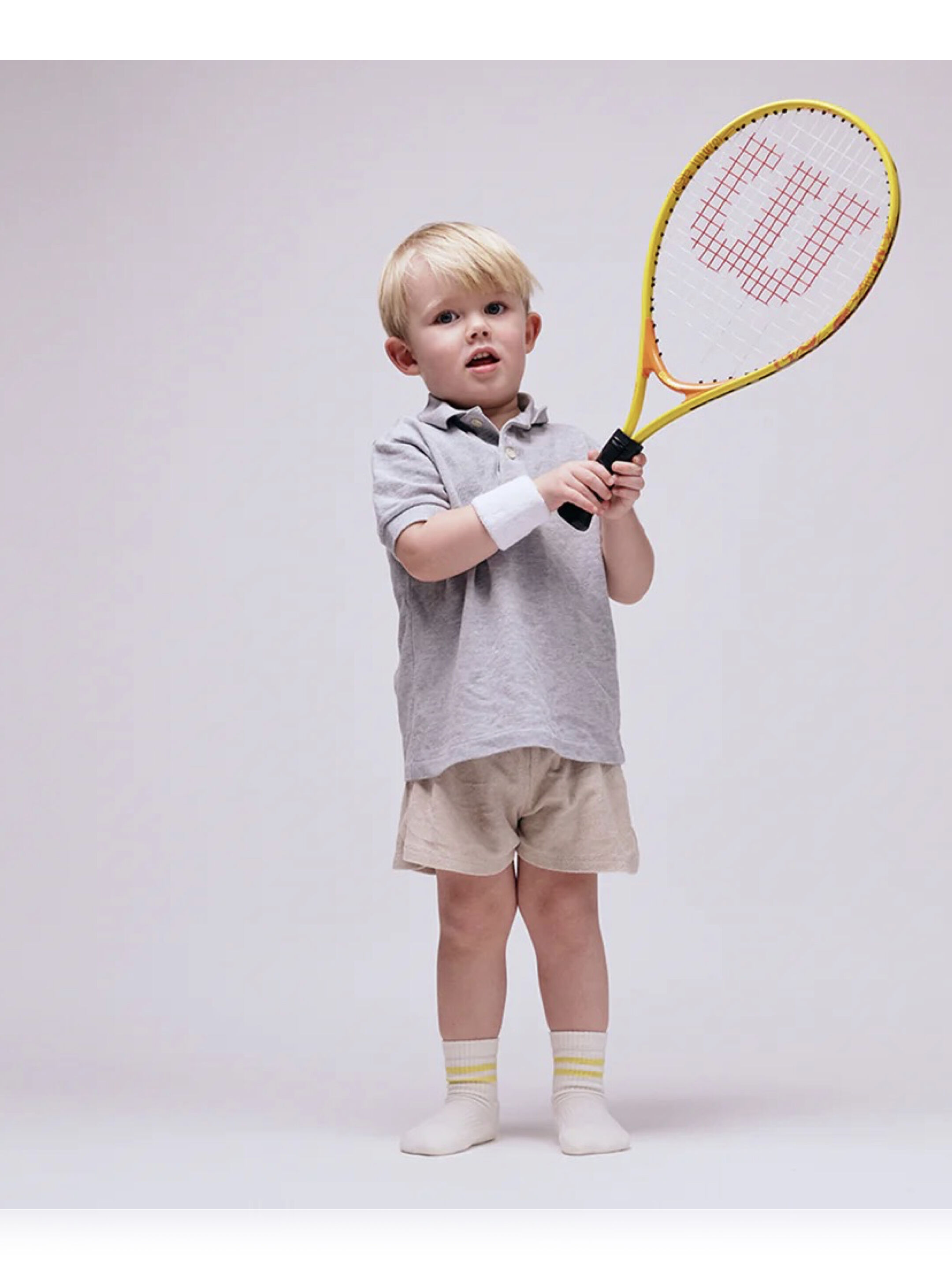 جوارب رياضية من جو بيبي جو - أصفر