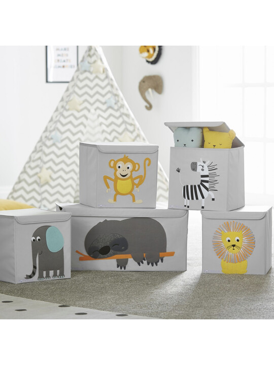 صندوق تخزين للأطفال من بوتويلز - تصميم زيبرا image number 5