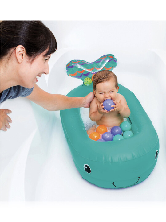 Whale Bubble Bath with Temperature Sensor Inflatable Bath Tub _ 6M - 24M - CN image number 2