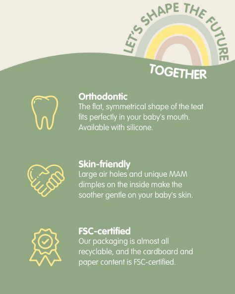 مجموعة لهايات مام بايبي أوريجنل ستارت سيليكون للمواليد الجدد إلى سن شهرين - سي لايف بينك وبيج، قطعتين image number 6