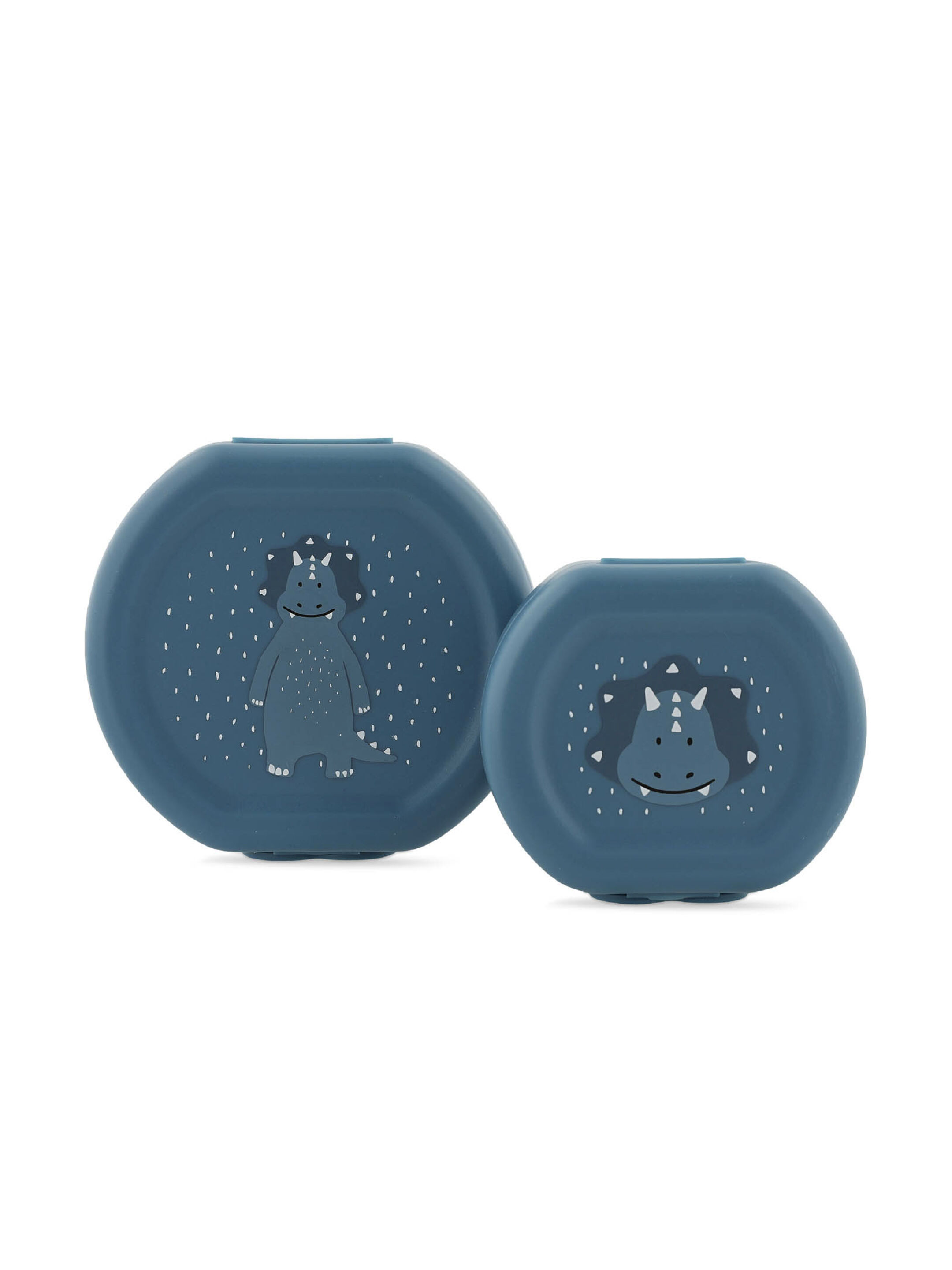 Trixie  Snack Box With Clip - Set of 2 - Mr. Triceratops