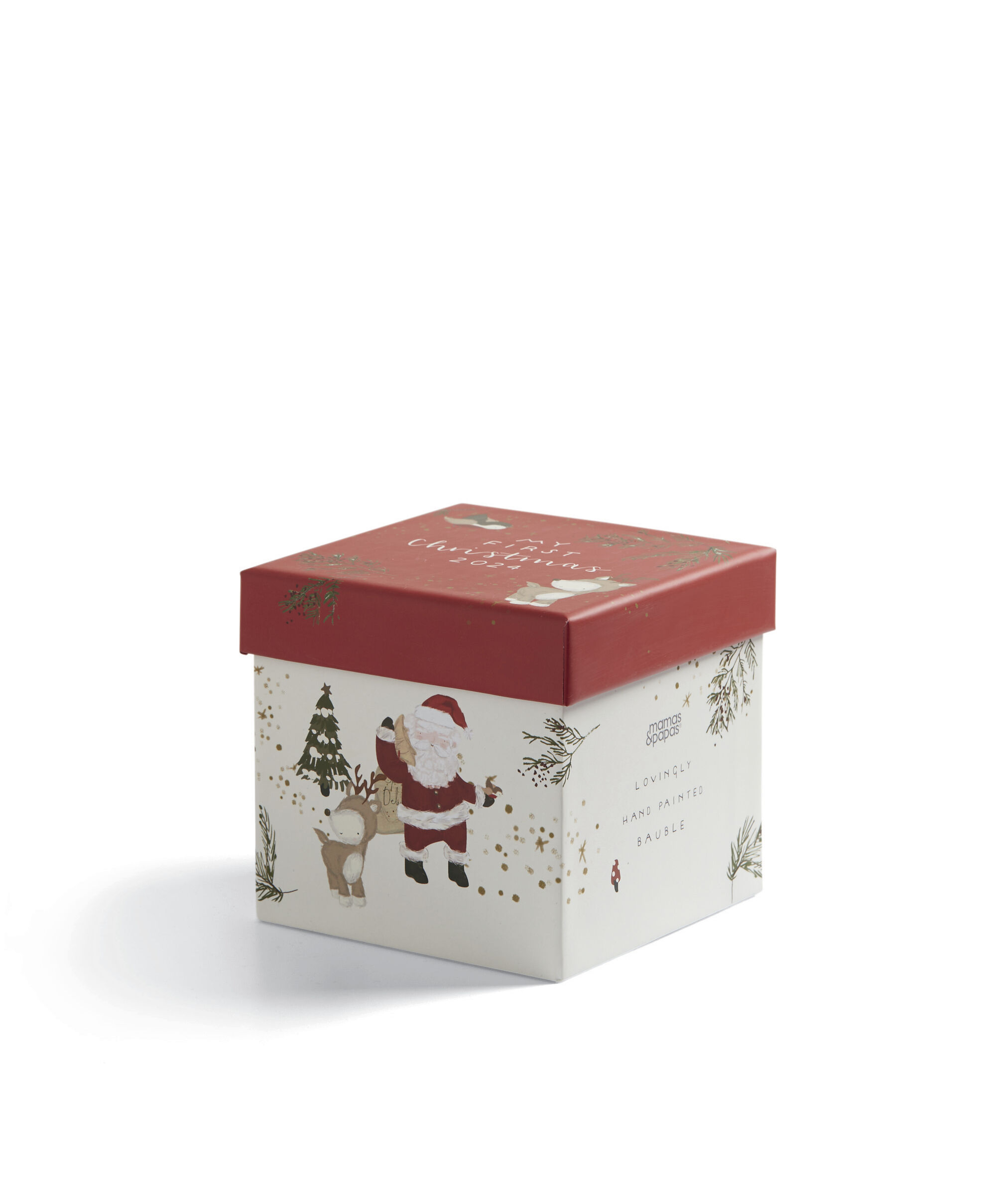 كرة تزيين ماي فيرست كريسماس 2024 - لون محايد image number 4