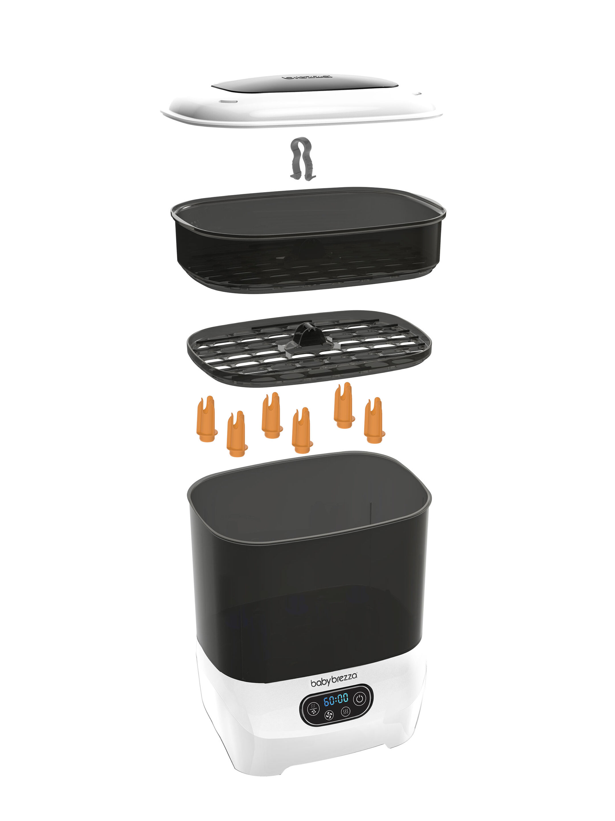 جهاز تعقيم وتجفيف زجاجات الرضاعة وان ستيب أدفانسد من بيبي بريزا  image number 3