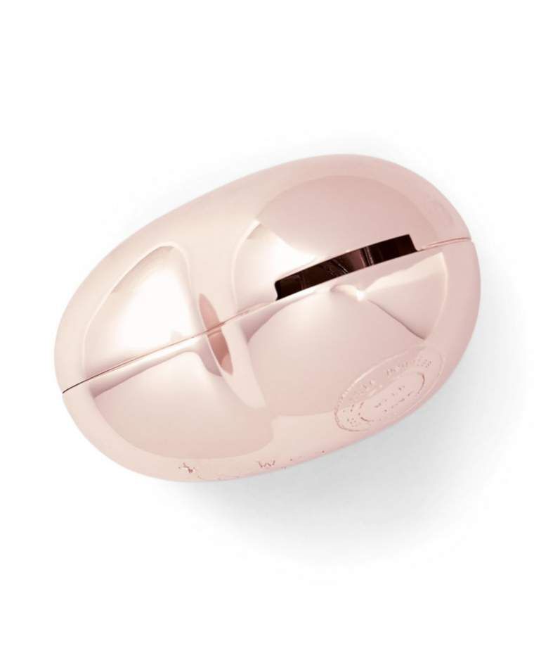 حصالة بتصميم قلب - ذهبي وردي image number 2