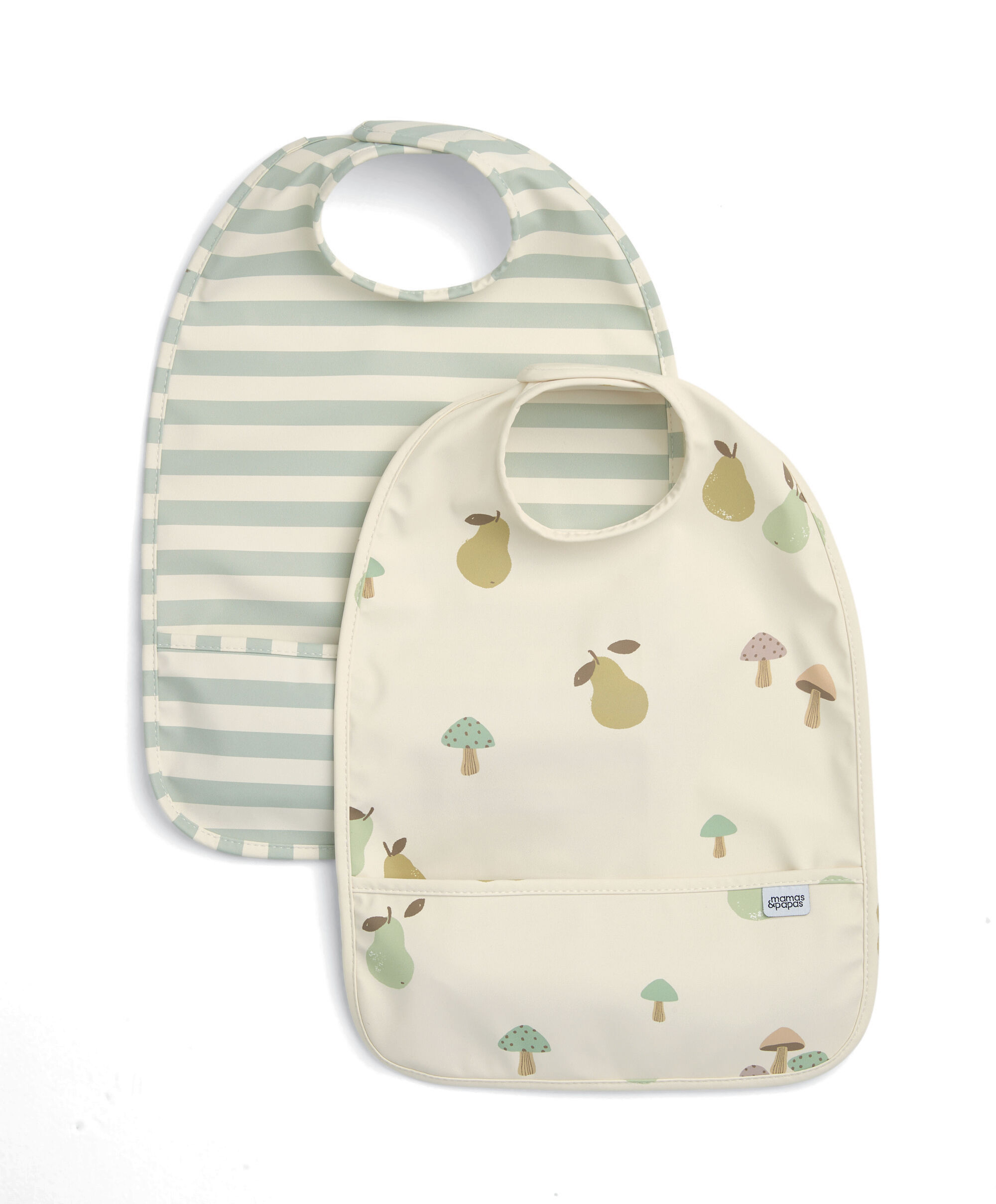 Scoop Bibs (Pack of 2) - Woodland Fruits