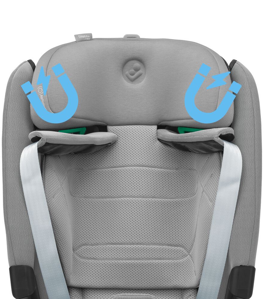 مقعد سيارة تيتان برو آي سايز من ماكسي كوزي - رمادي image number 6