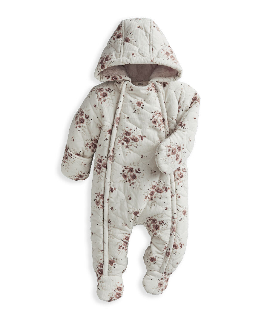 Ditsy Print Pramsuit image number 2