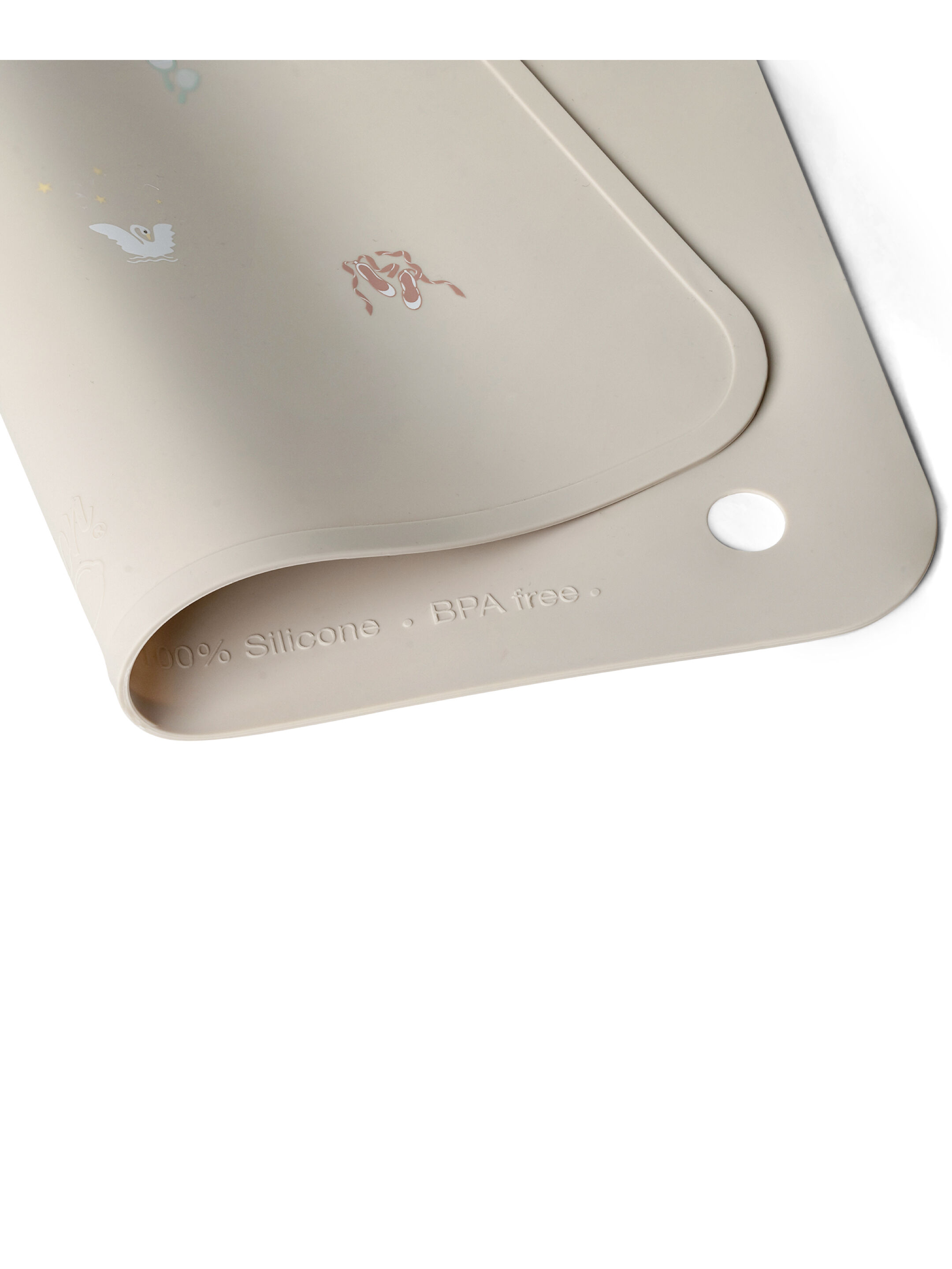 مفرش سيليكون بتصميم مستطيل من سيترون - نقشة راقصة باليه image number 2