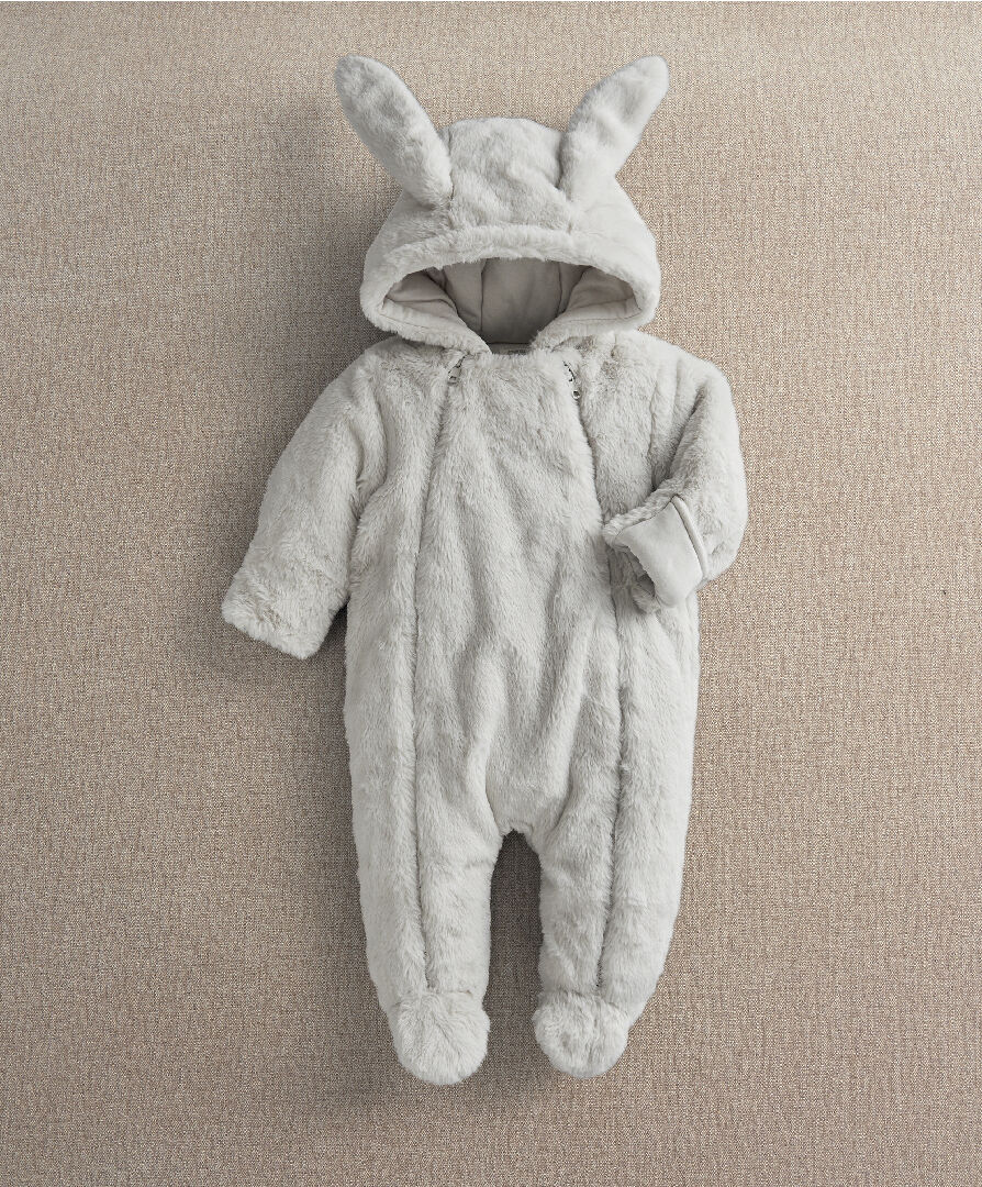 Faux Fur Pramsuit
