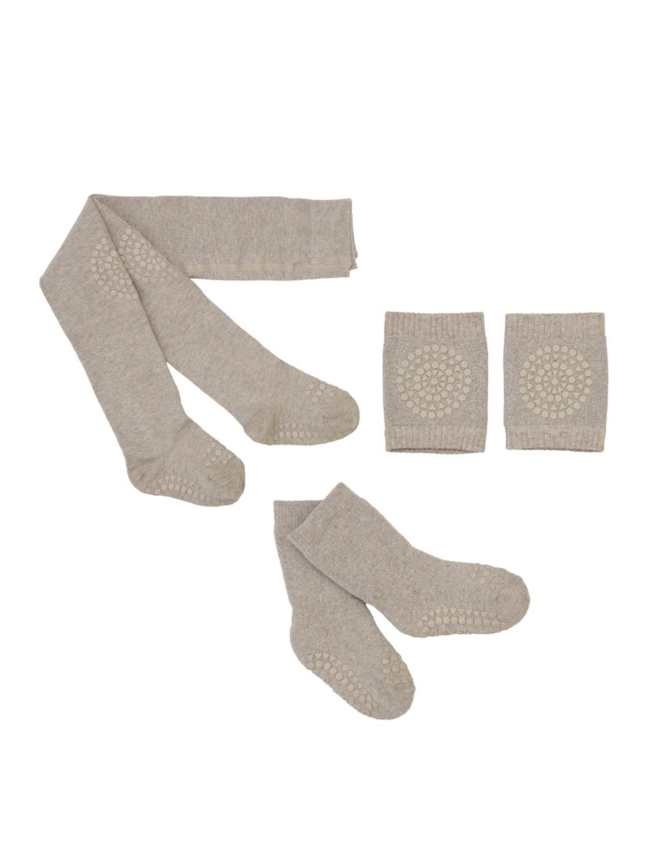 طقم التعلم على الزحف للمواليد الجدد - بيج image number 2