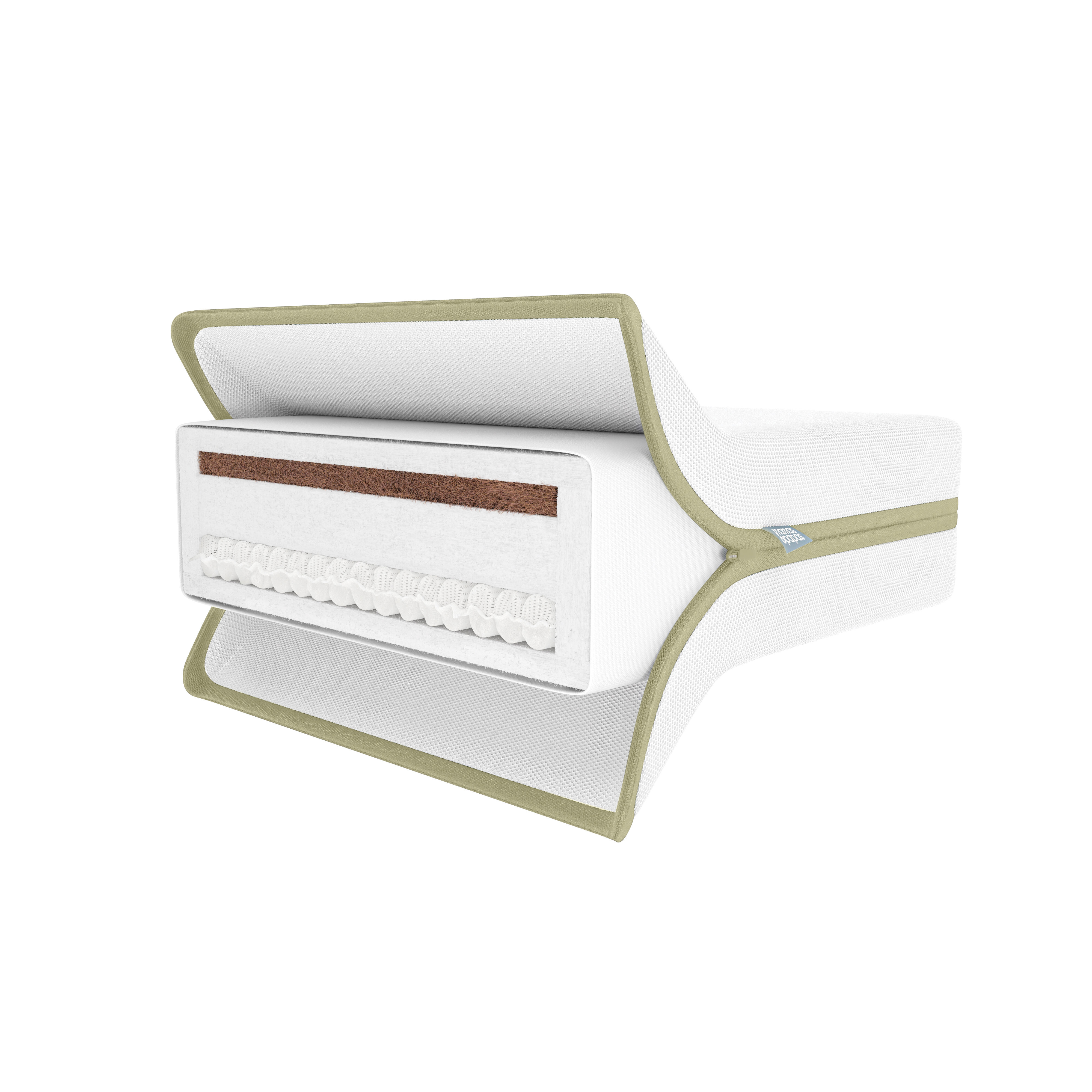 مرتبة سرير أطفال فاخرة بلس مزدوجة الجوانب image number 3