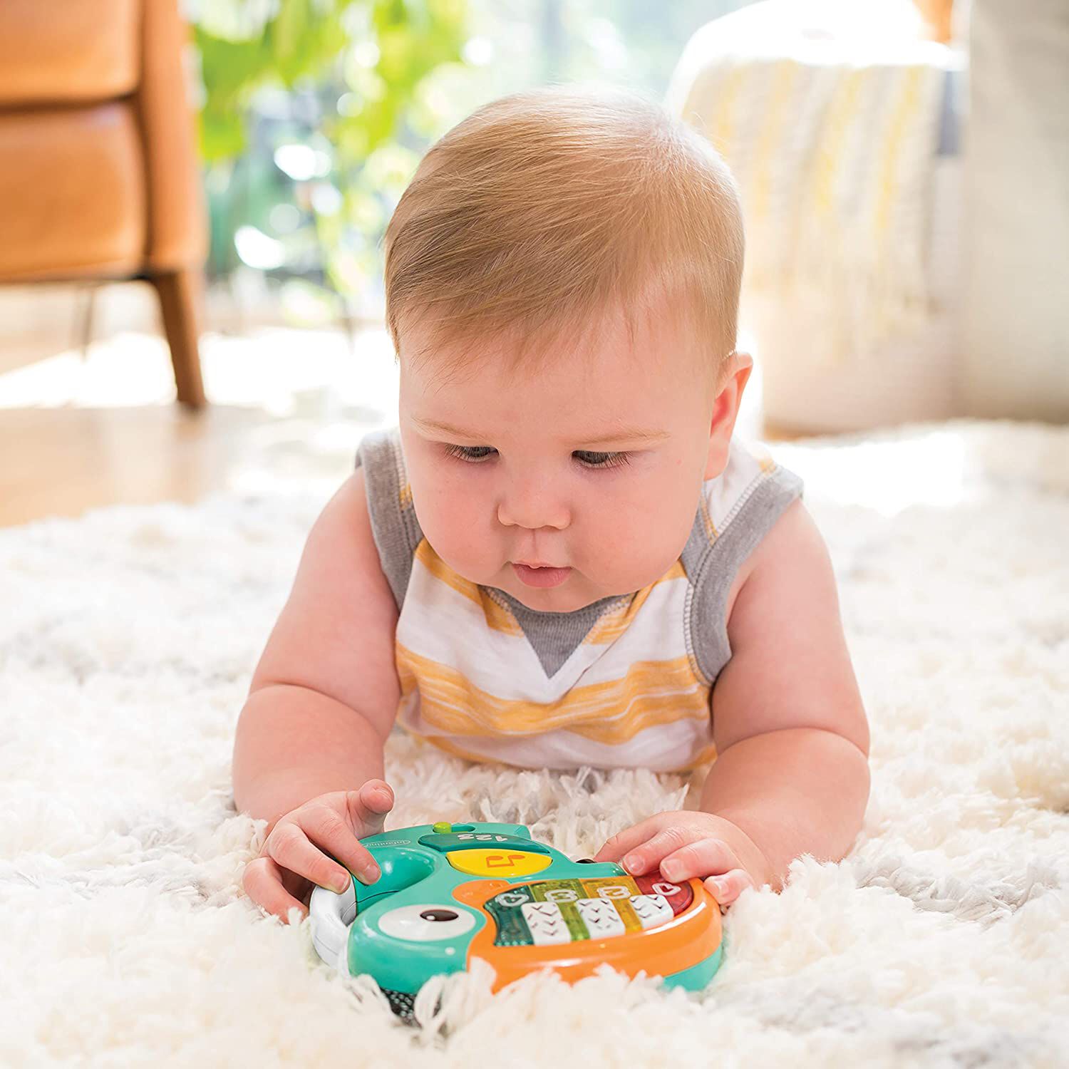 لعبة تعلم البيانو والأرقام بتصميم طائر طوقان من إنفانتينو image number 4