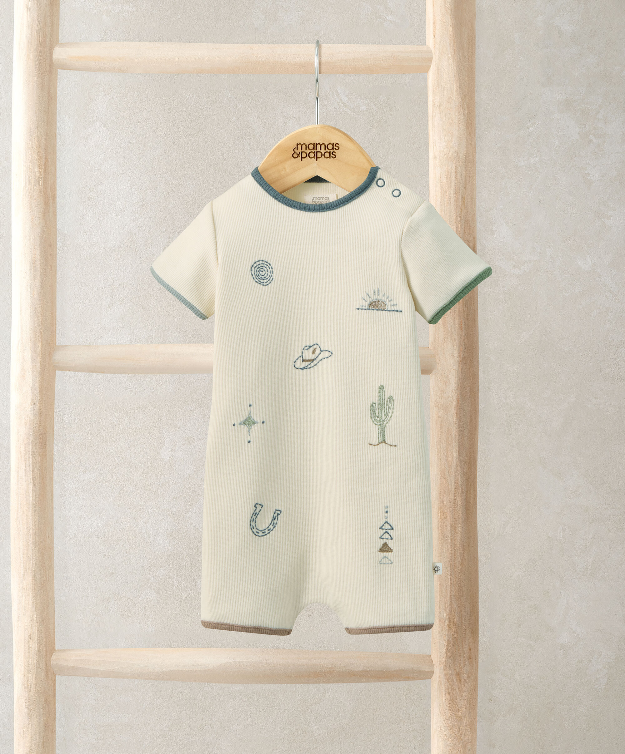 أفرول قصير بنقشة وايلد ويست