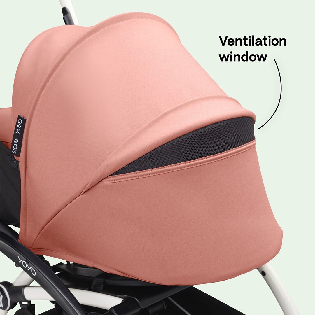 مجموعة مقعد عربة أطفال يويو لحديثي الولادة من ستوك - بيج image number 2