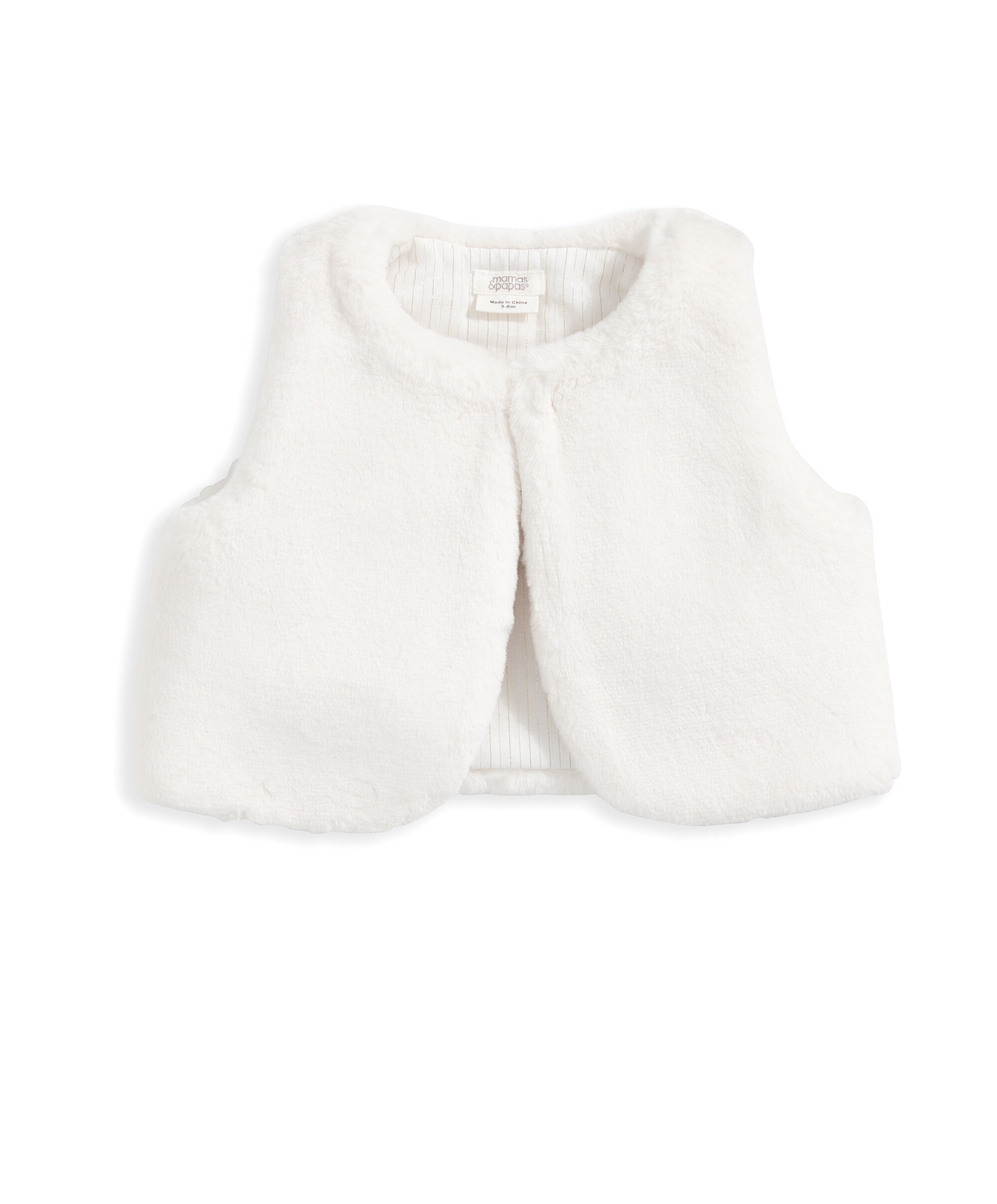 فيست فرو صناعي - أبيض image number 2