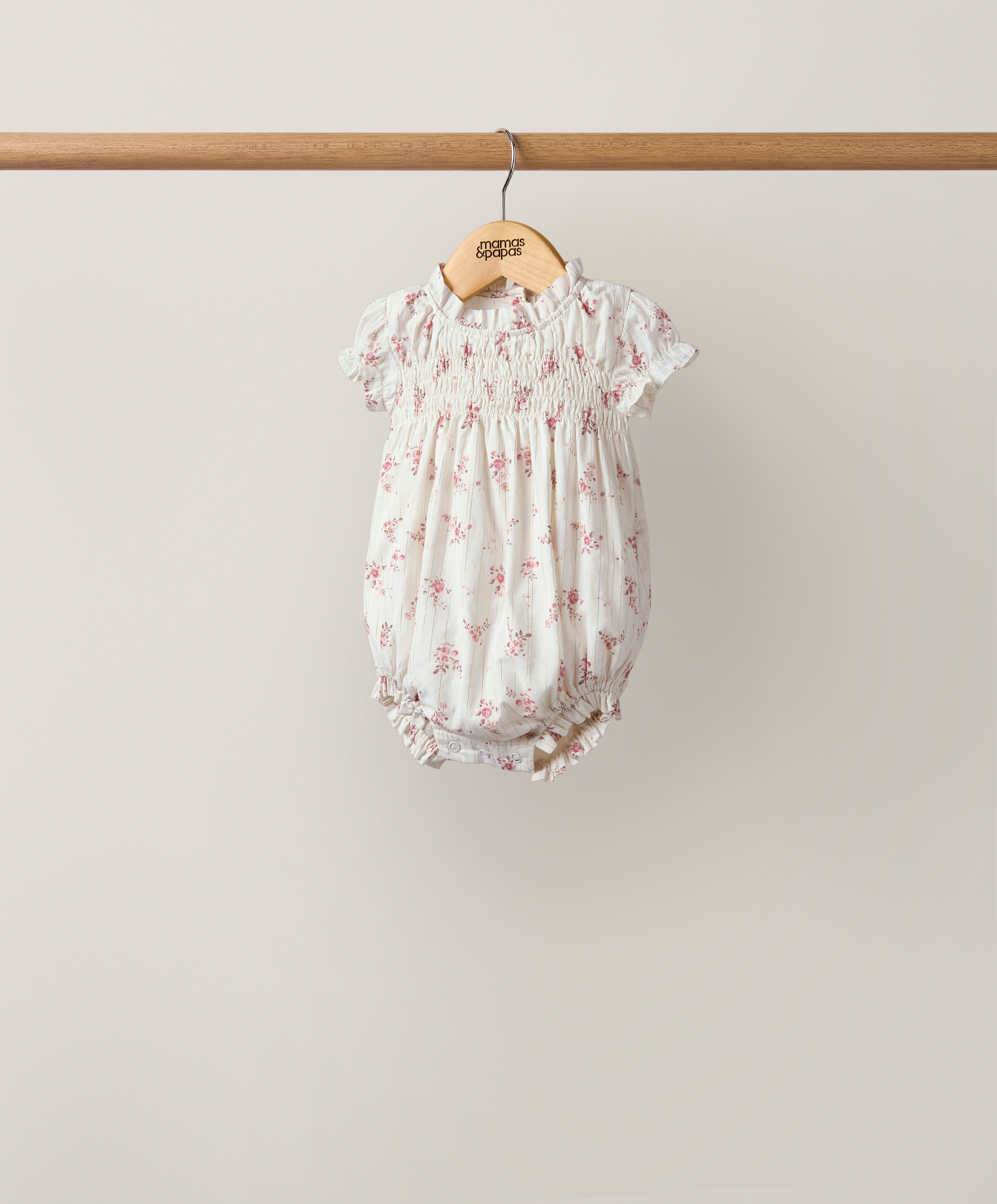 رومبر بنقشة زهور وكشكش image number 3