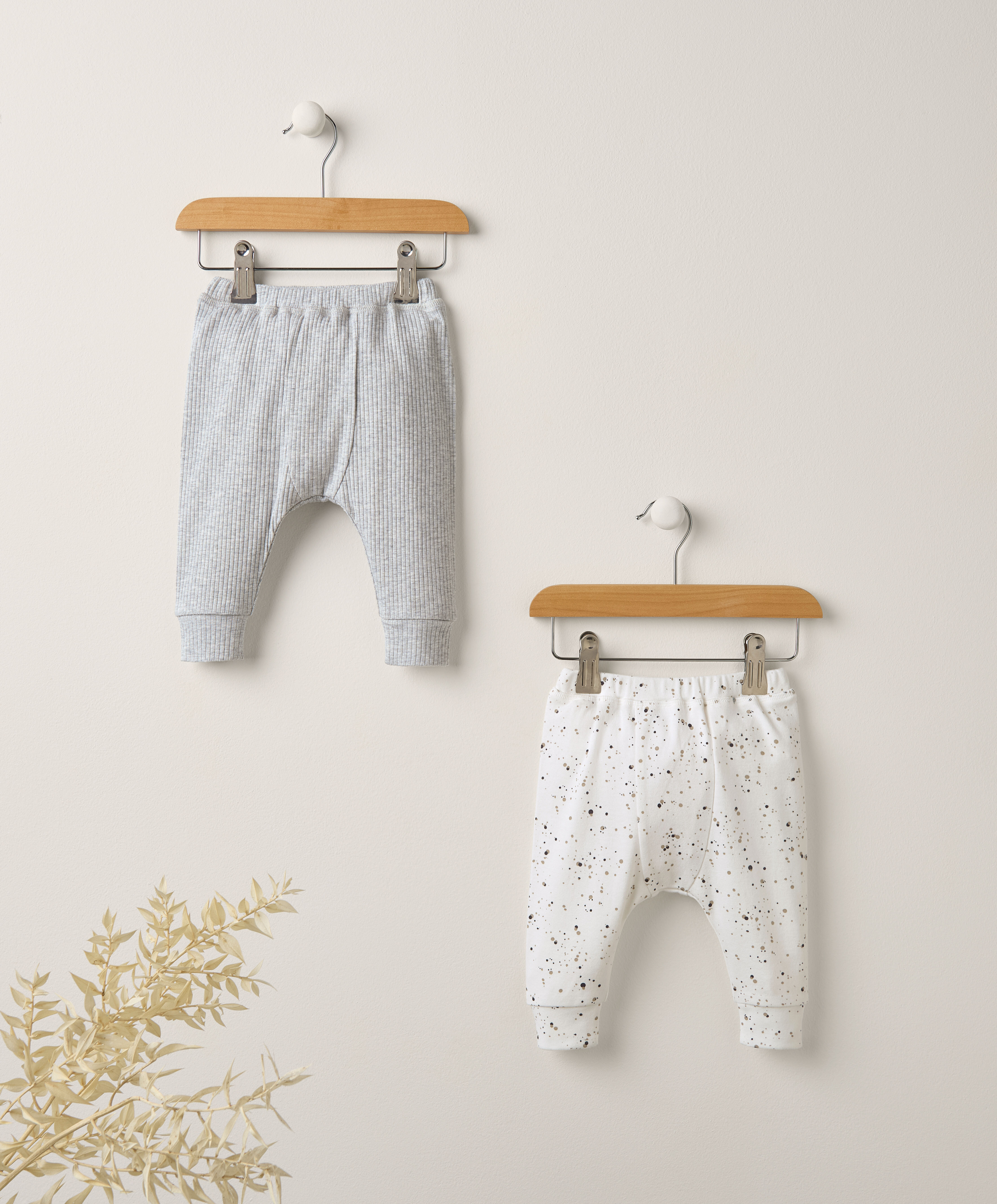 طقم لغينغز بنقشة نقاط، قطعتان image number 3