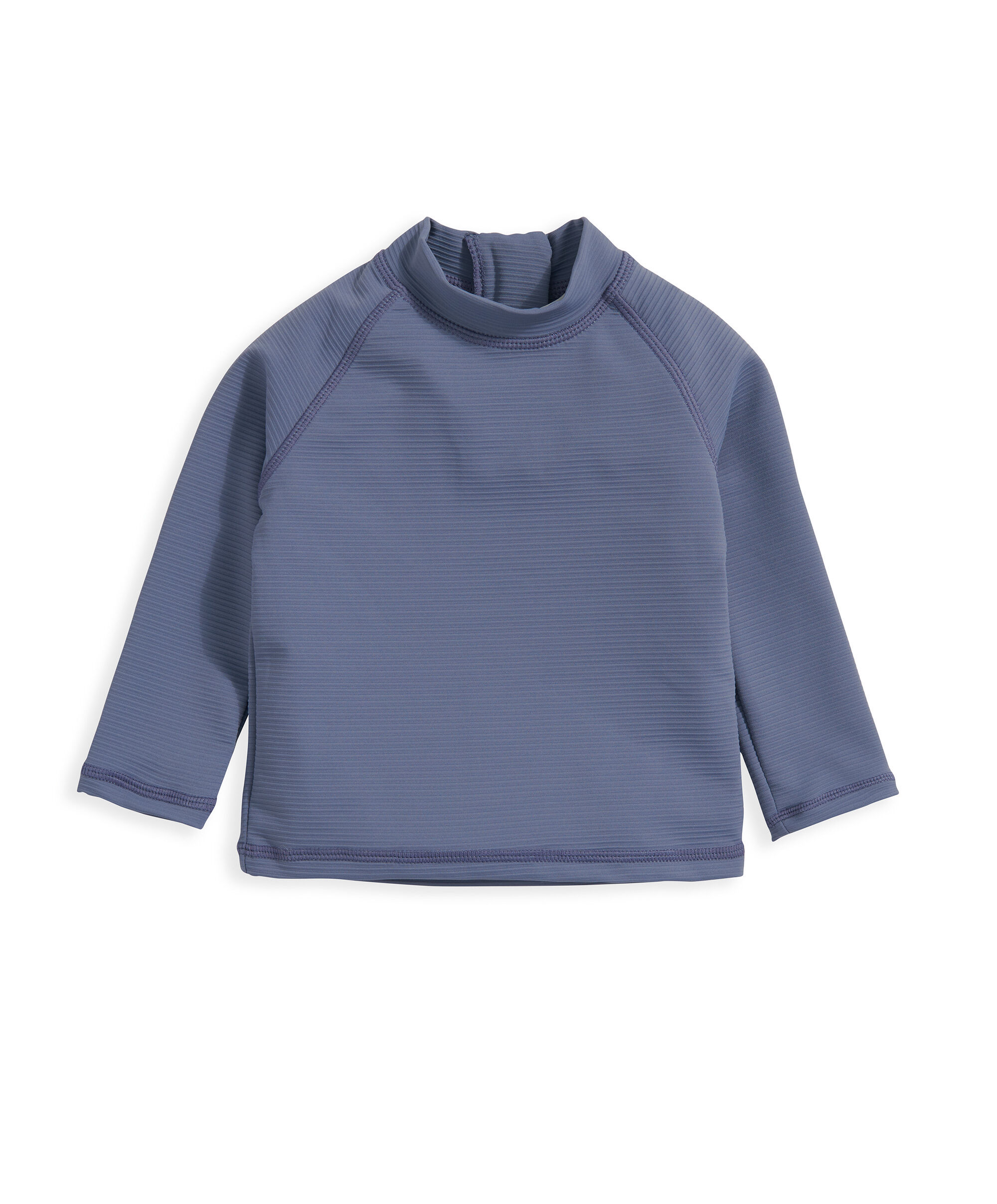 بلوزة سباحة بتصميم مضلع - أزرق image number 2