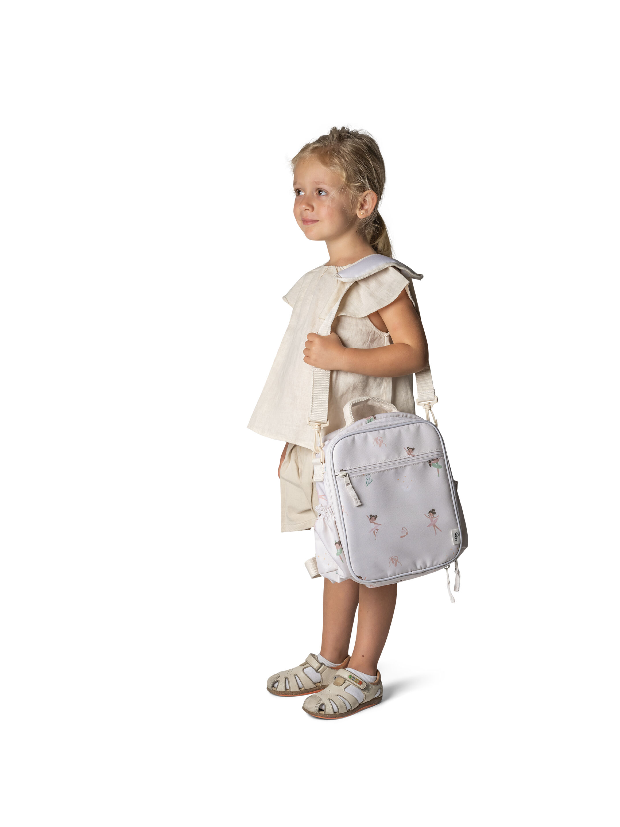 حقيبة غداء كلاسيكية بنقشة راقصة باليه من سيترون image number 6