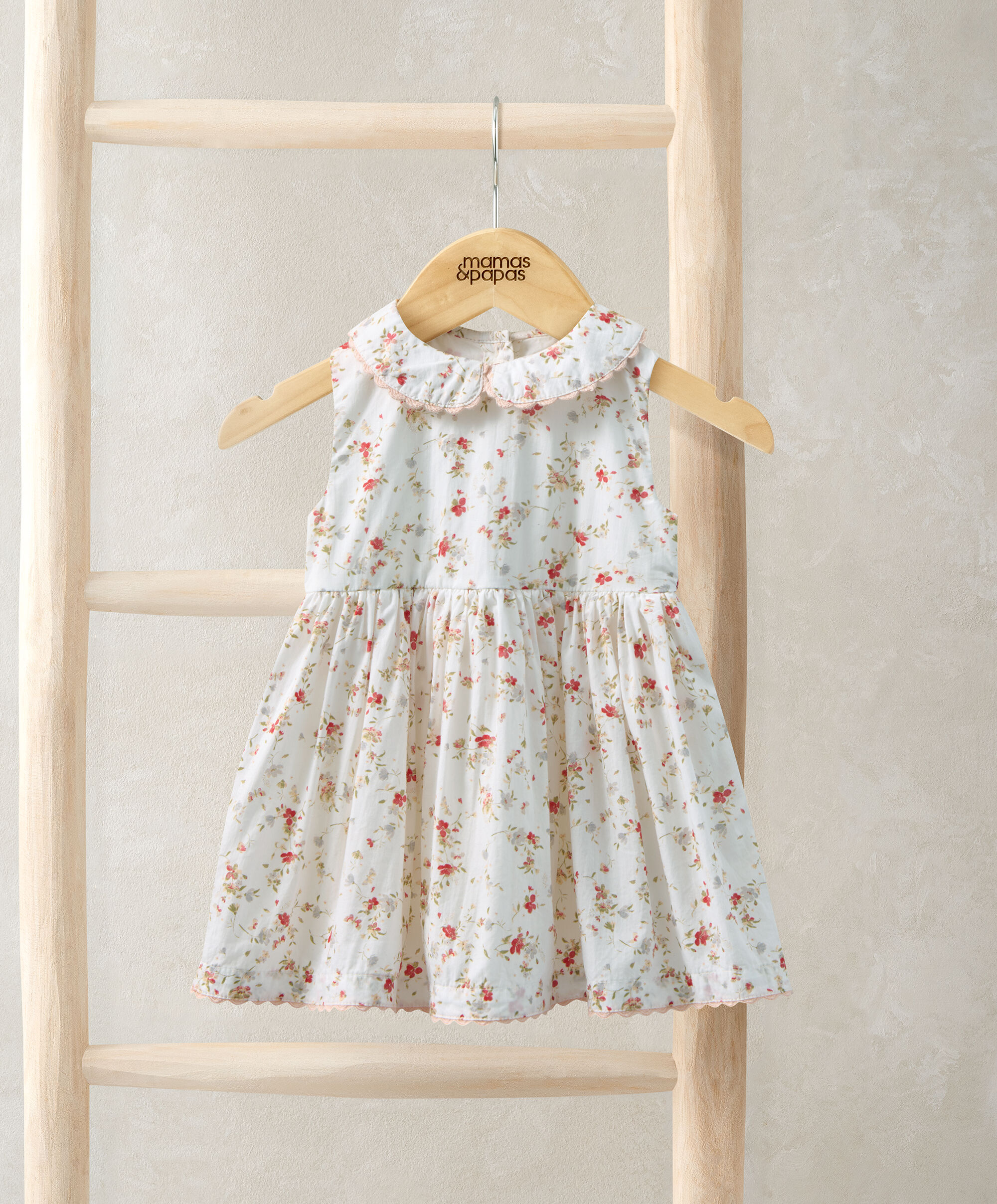 Floral Poplin Dress