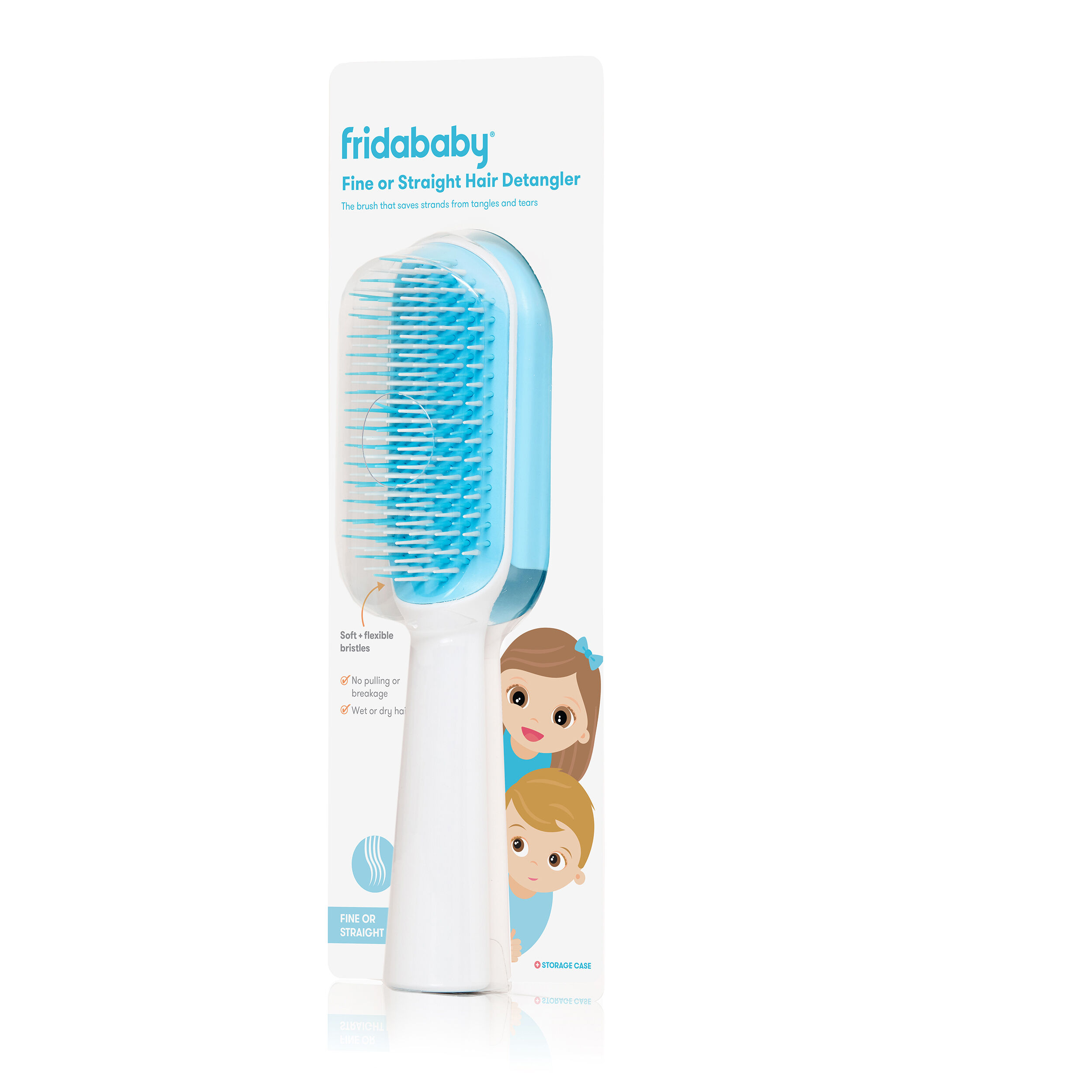 فرشاة فك تشابك الشعر الخفيف أو المفرود للأطفال بسن المشي من فريدا image number 10