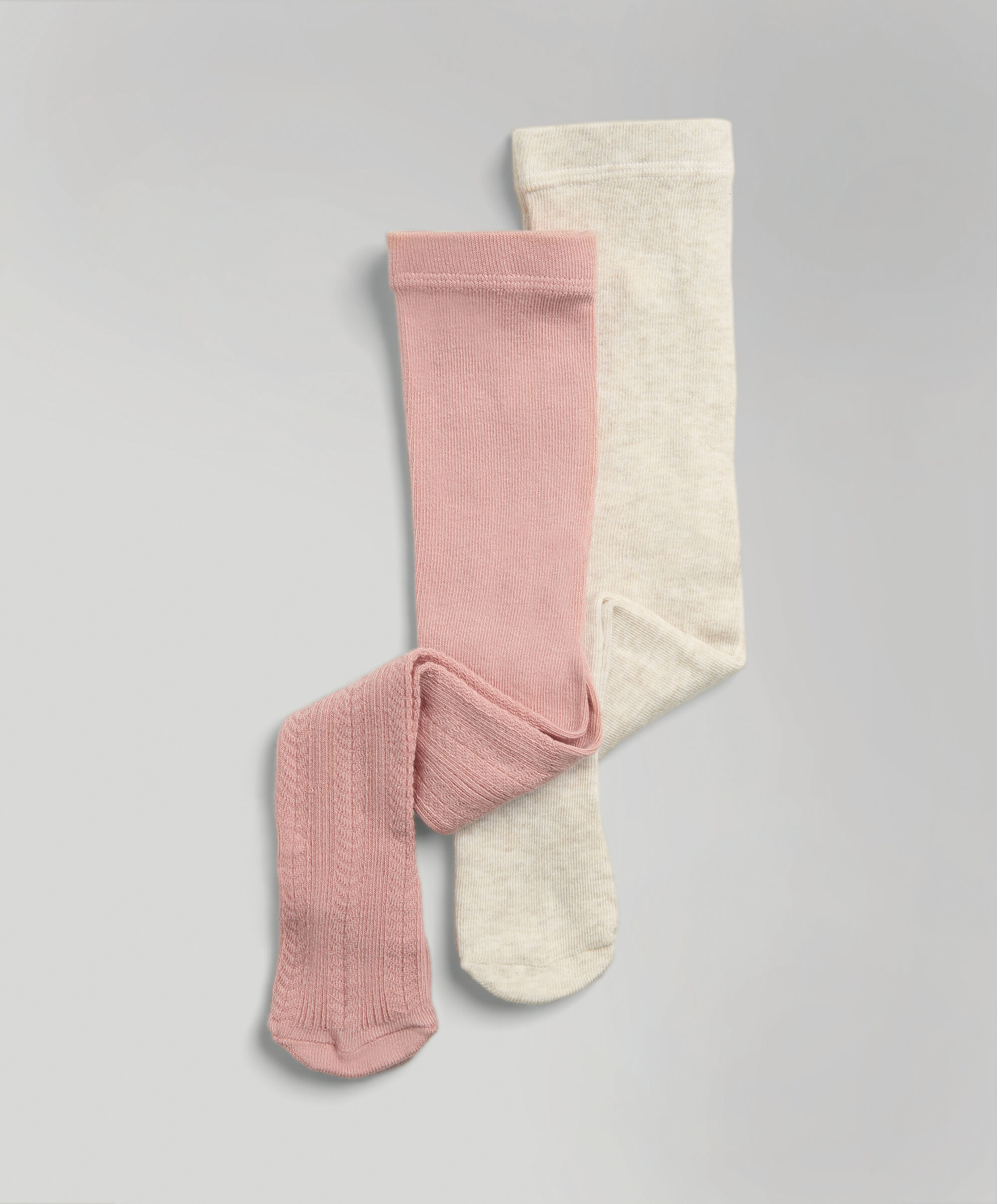 2 Pack Cable Knit Tights image number 1