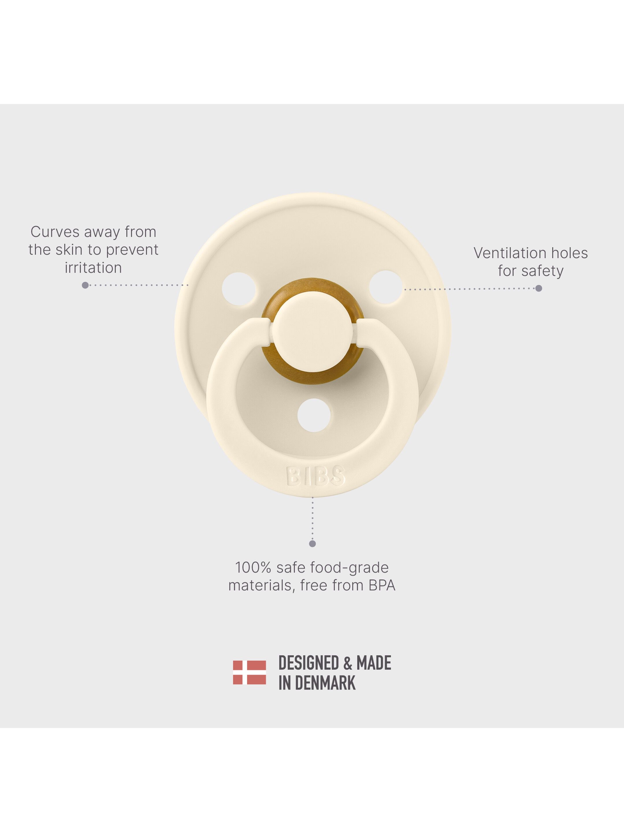طقم لهايات بيبس ستوديو كولور - بولكا - لاتكس - مقاس 2 - بيبي بلو ستيل بلو، قطعتان image number 3