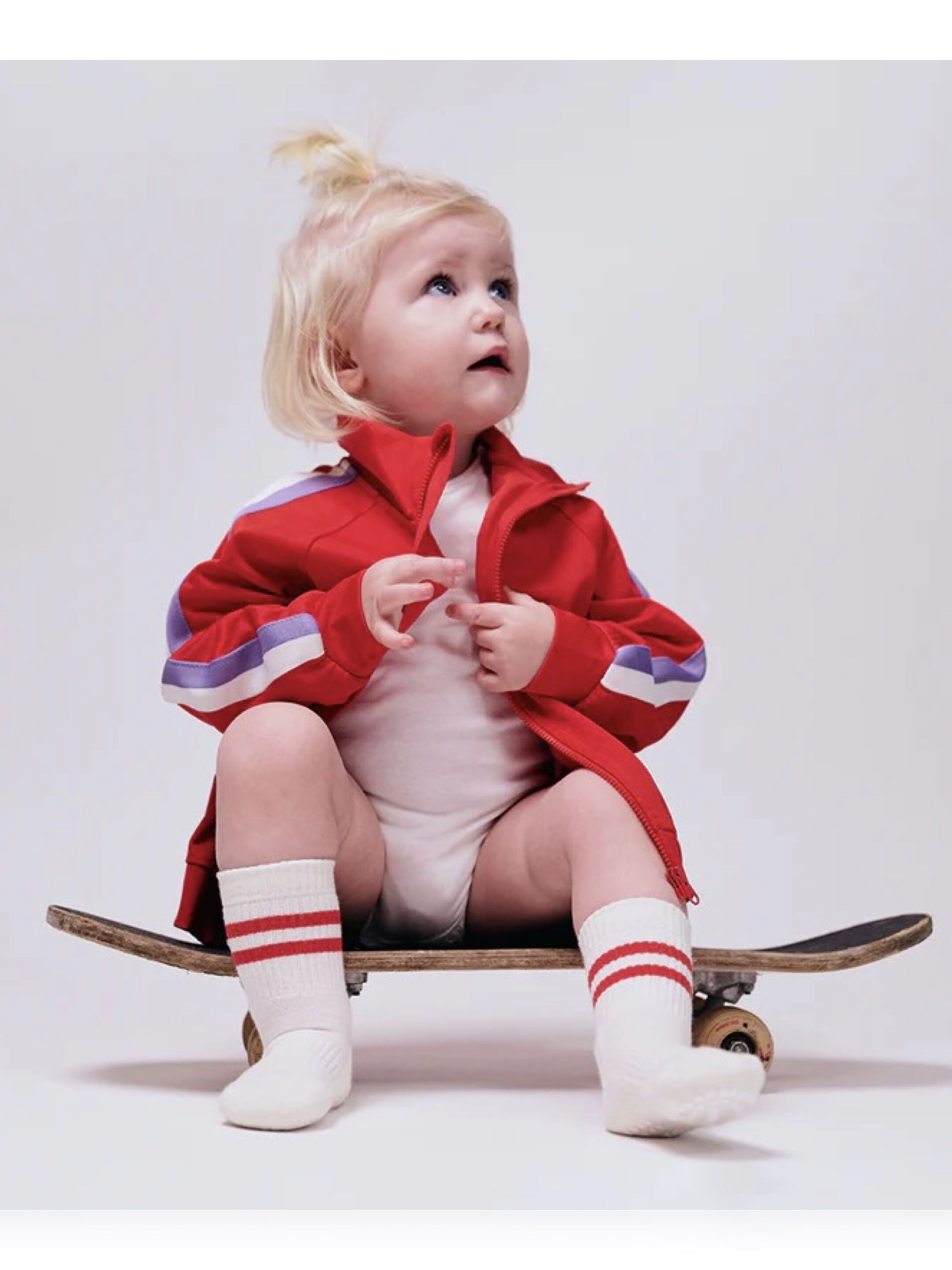 جوارب رياضية من جو بيبي جو - أحمر image number 1