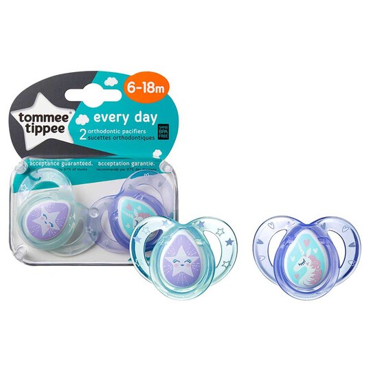 TT CTN 2X 6-18M ANY TIME SOOTHER-GREEN image number 1