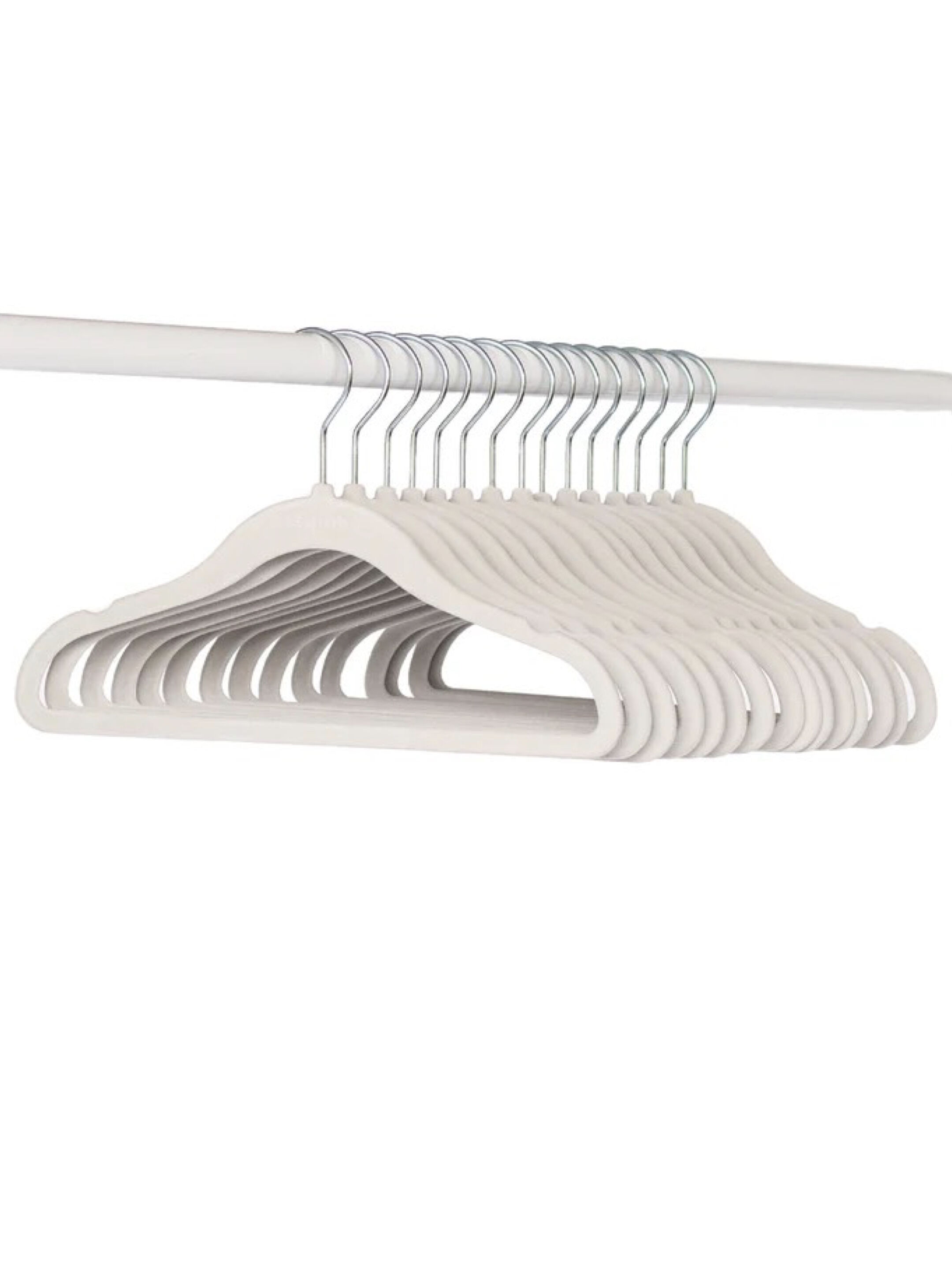 مجموعة علاقات مخمل من 3 سبراوتس بلون رمادي - 15 قطعة