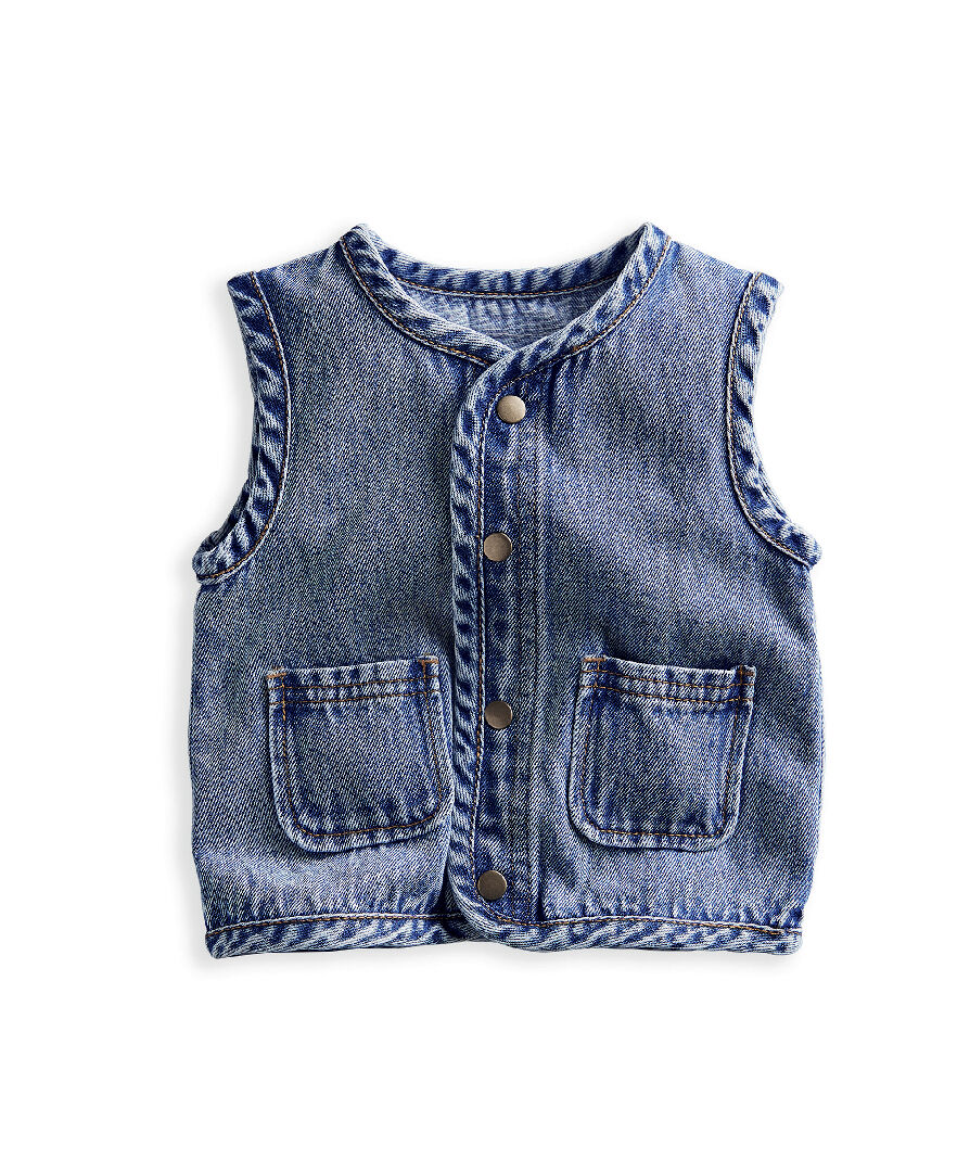 Denim Gilet image number 4
