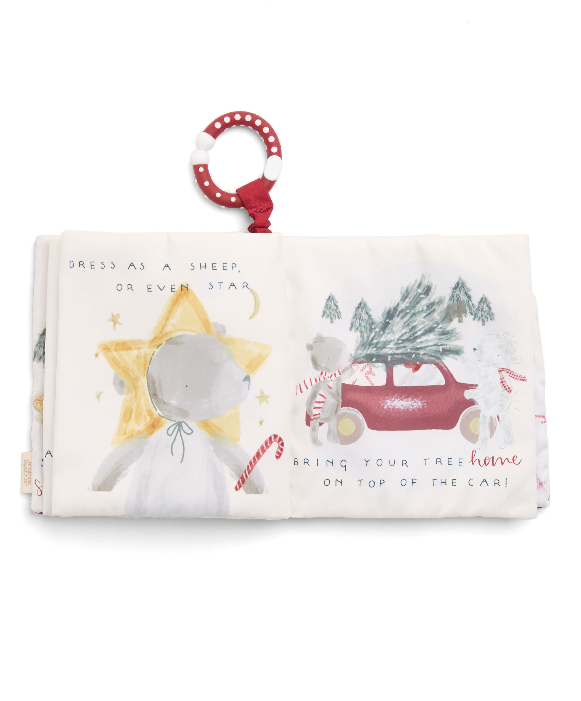 كتاب أنشطة أحمر بنقشة "سبرينكل اوف كريسماس" image number 4