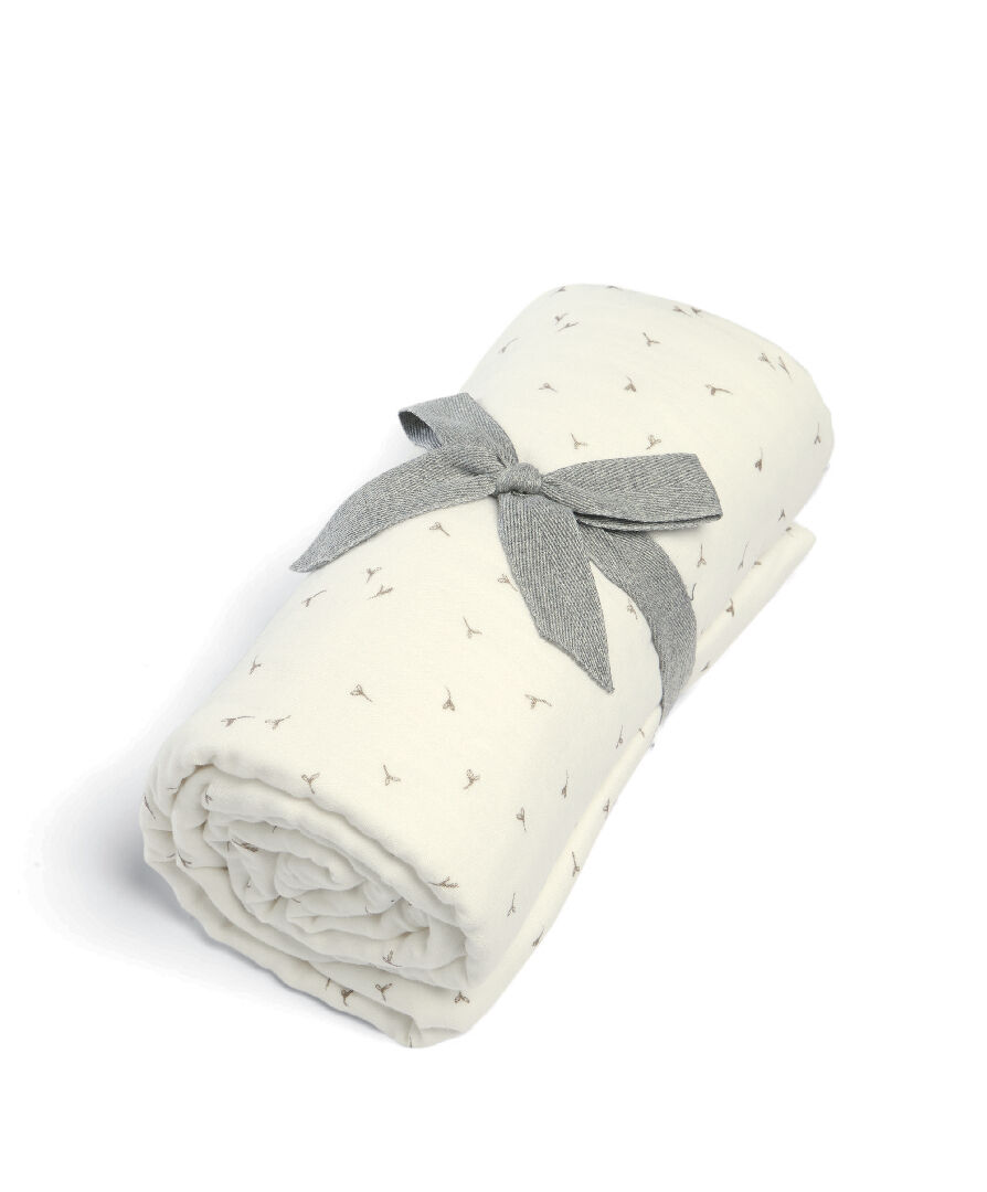 بطانية موسلين - نقشة بذور image number 1