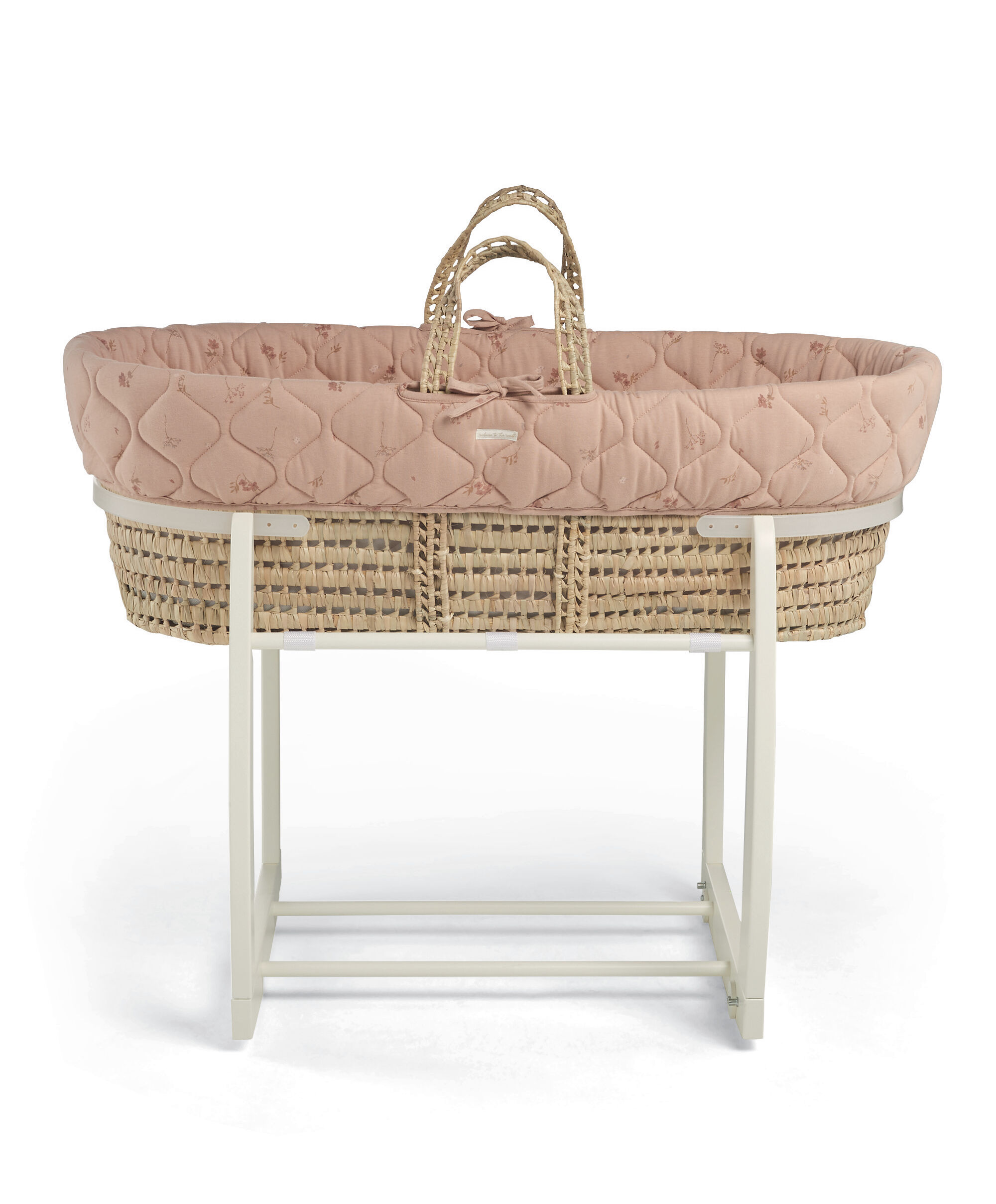 سلة موسى- ويلكوم تو ذا وورلد بنقشة زهور image number 3