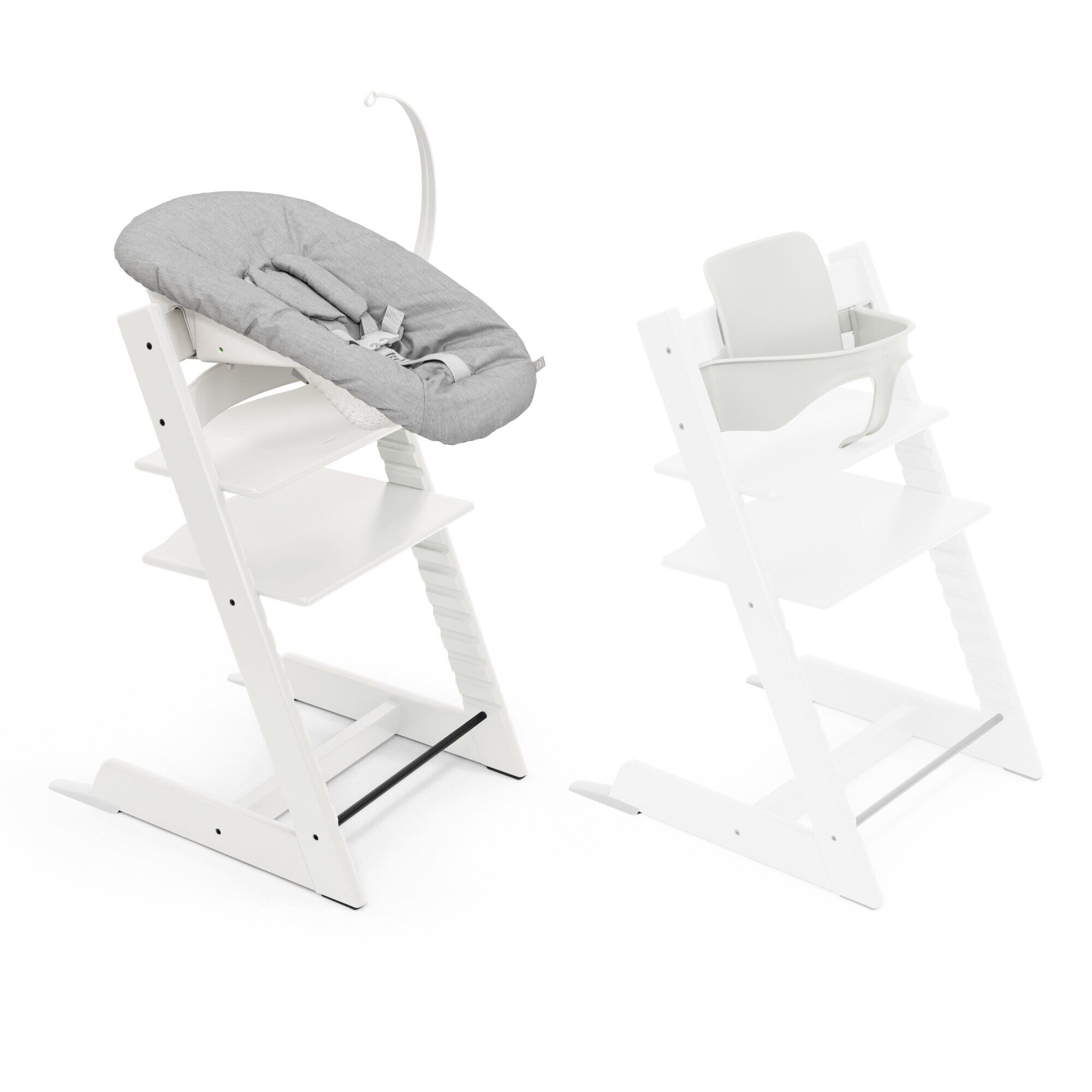Stokke Tripp Trapp Chair + Baby & Newborn Set Bundle - Fjord Blue ( 3 pieces)