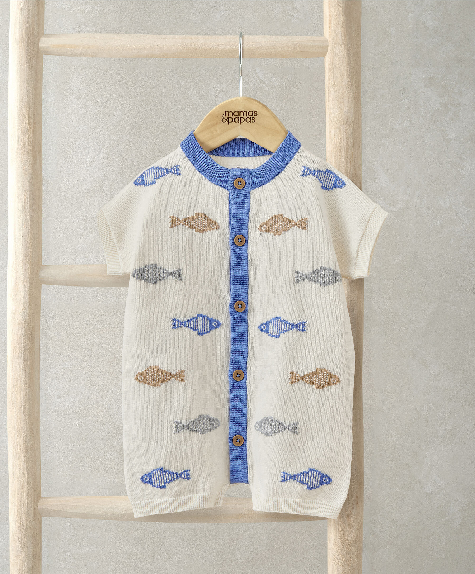 رومبر منسوج بلون كريمي image number 1