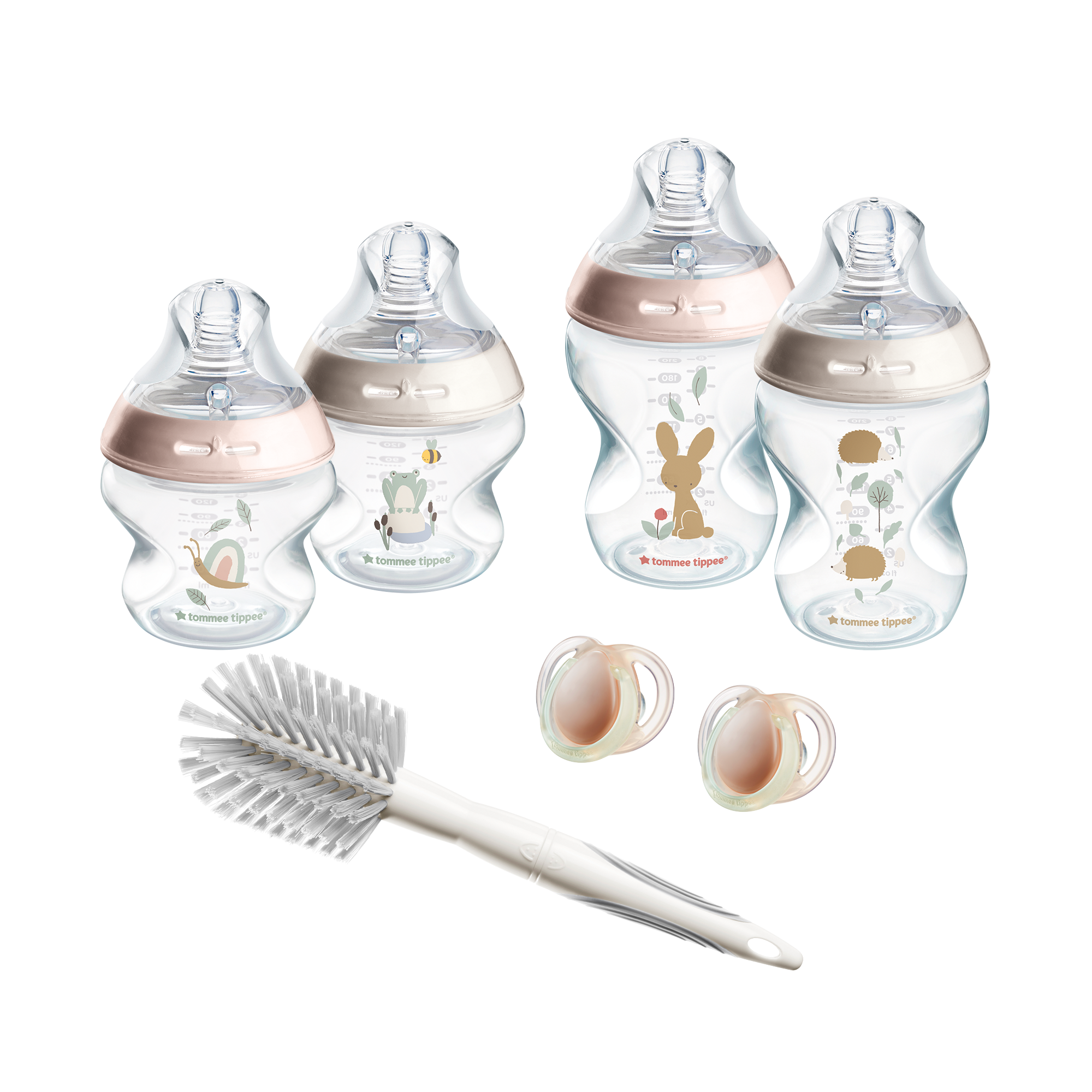 Tommee Tippee Natural Start Starter Bottle Kit - Pink