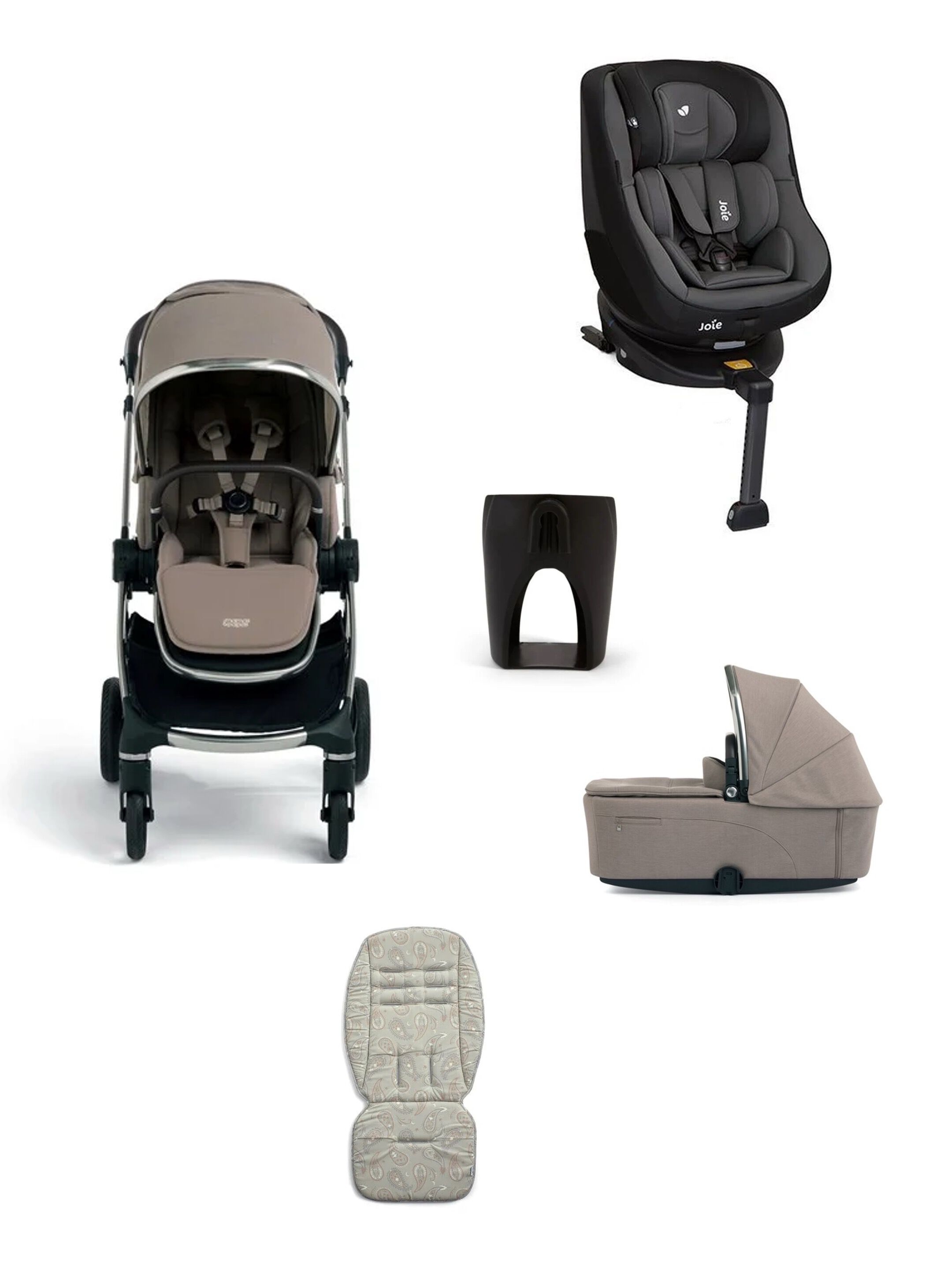 مجموعة عربة أطفال فاردو هيريتيج ومقعد سيارة جوي، 5 قطع image number 1