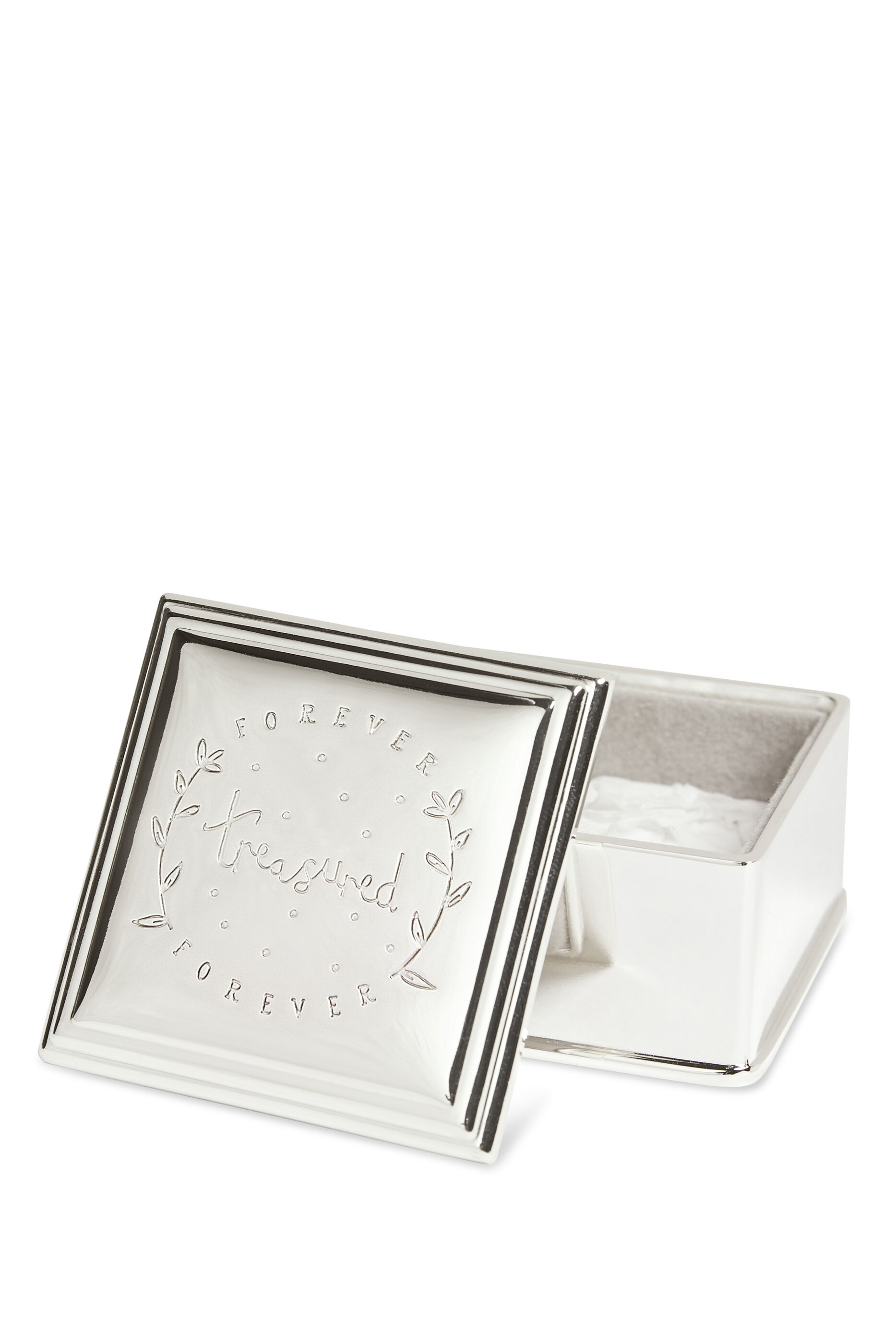 مجموعة صندوق حلي فور ايفر تريجرد - فضي image number 2