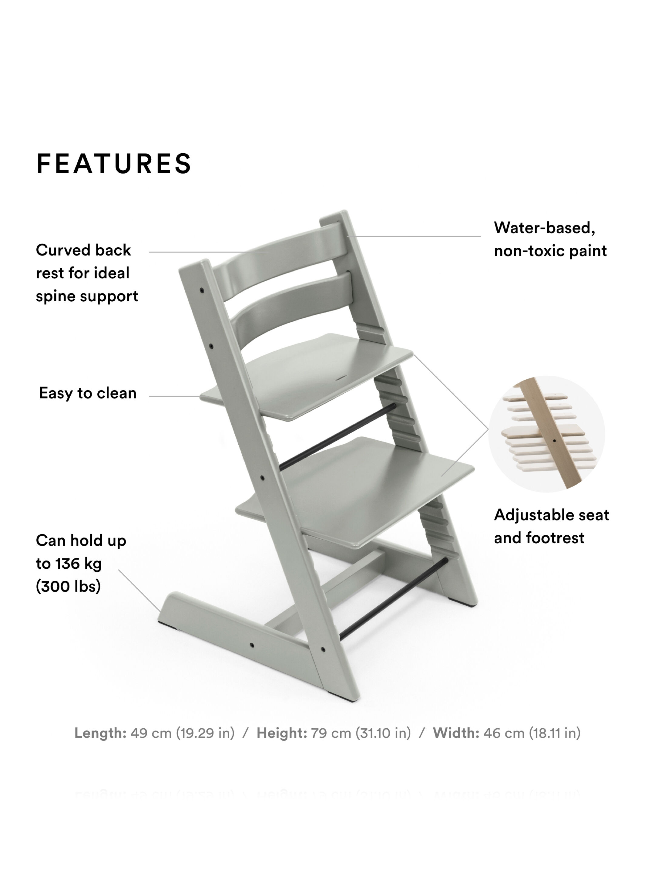 كرسي تريب تراب من ستوك - أخضر image number 2