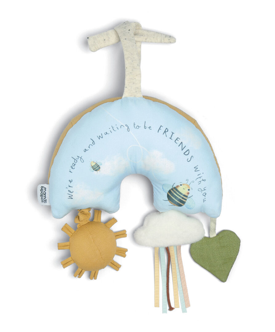 لعبة أنشطة جريتفل جاردن متدلية بتصميم قوس قزح موسيقي image number 2