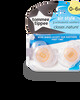 Tommee Tippee Closer to Nature Air Style Soothers 0-6 months (2 Pack) - Orange image number 1
