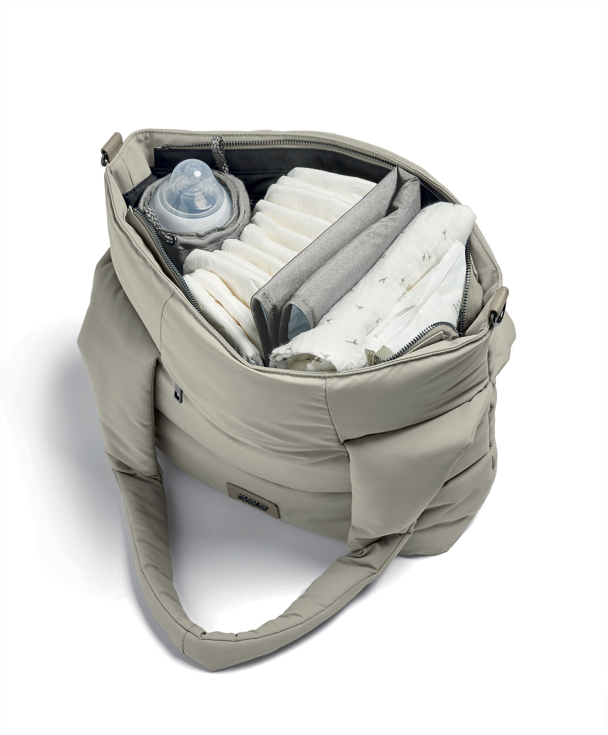 Quilted Tote Bag - Shell image number 3