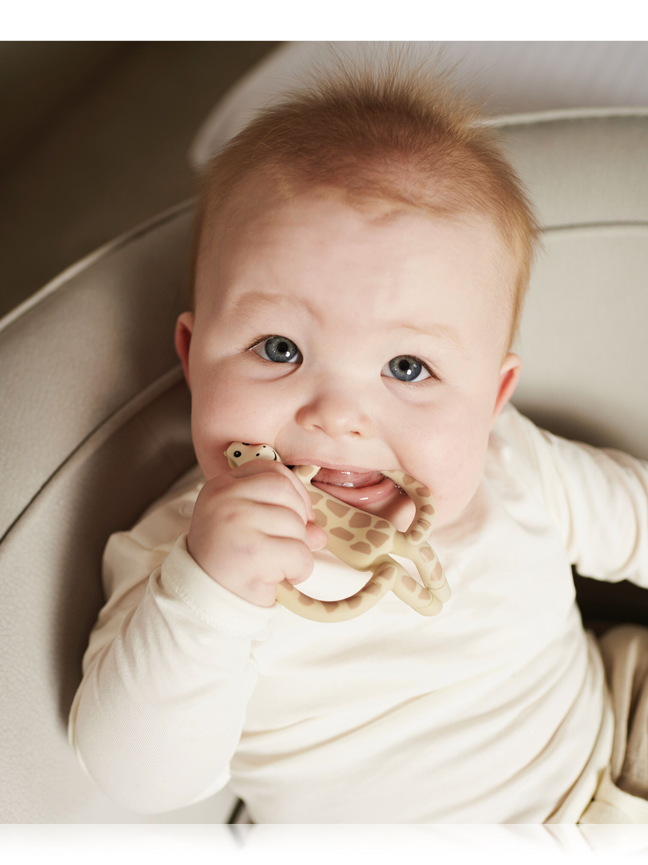 حلقة تسنين بتصميم زرافة من ماتشستيك مونكي