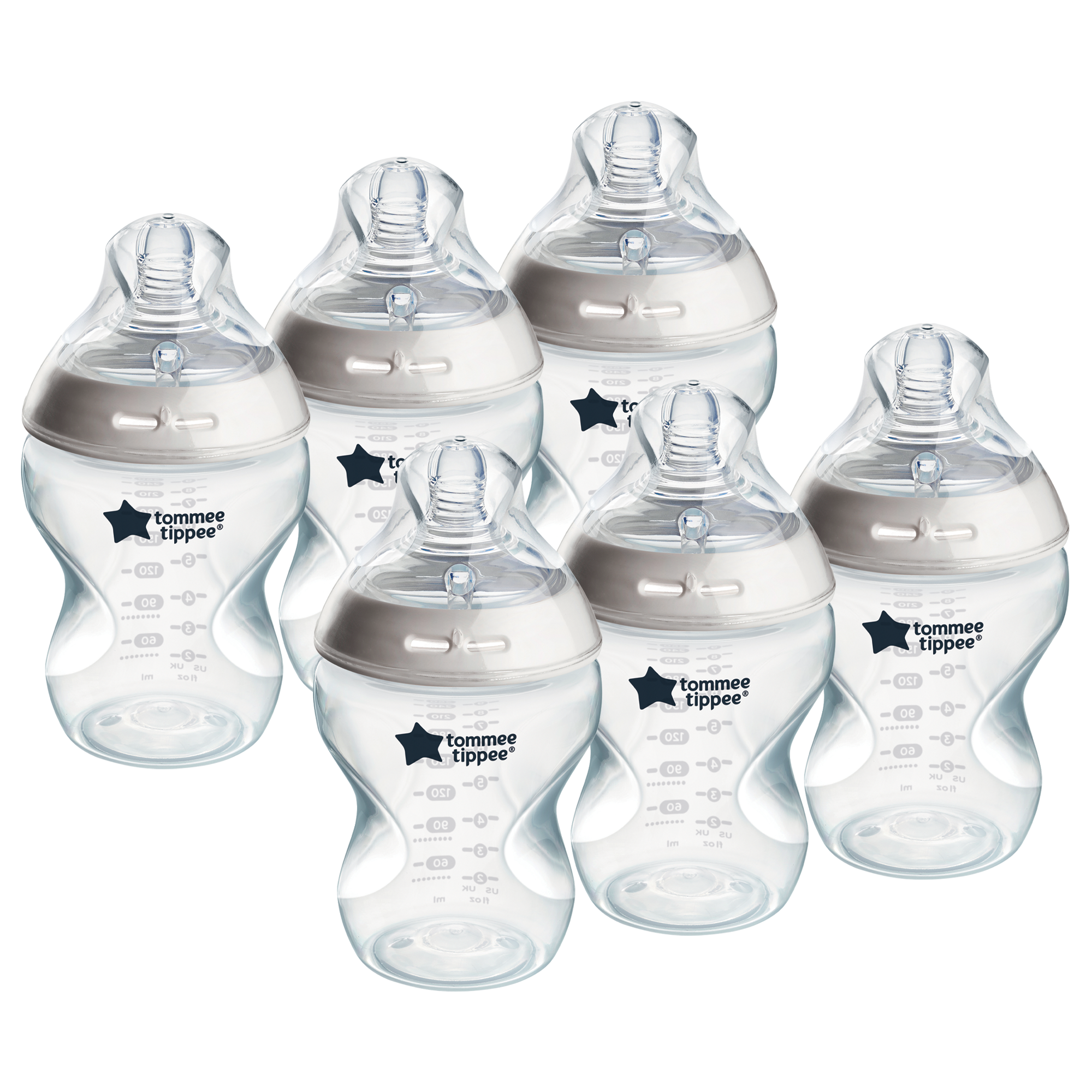 Tommee Tippee Natural Start 6X 260ml Bottles