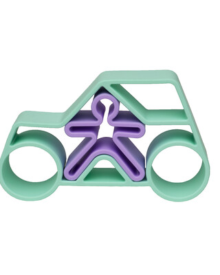 لعبة بتصميم سيارة بلون أخضر فاتح من دينا
