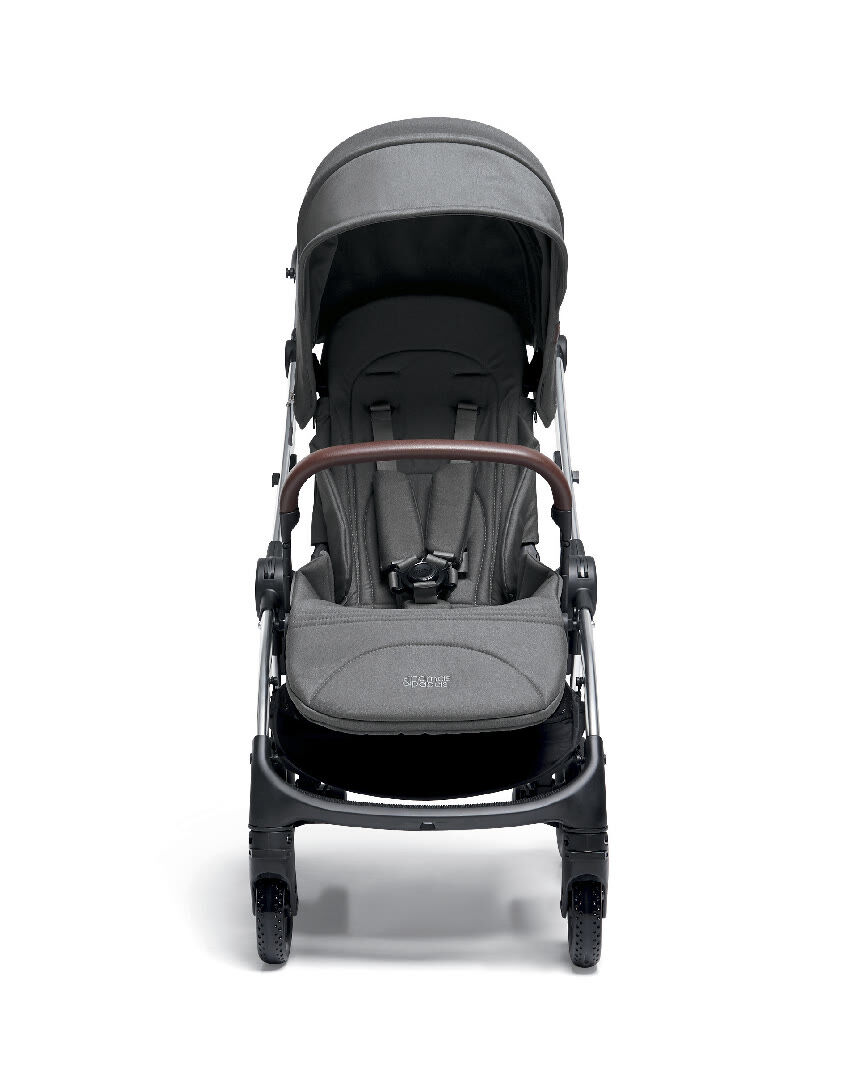 عربة أطفال ايرو - رمادي فاتح image number 3